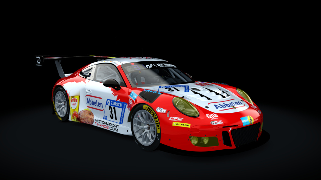 Porsche 911 GT3 R 2016, skin Frikadelli_Racing_31_2018