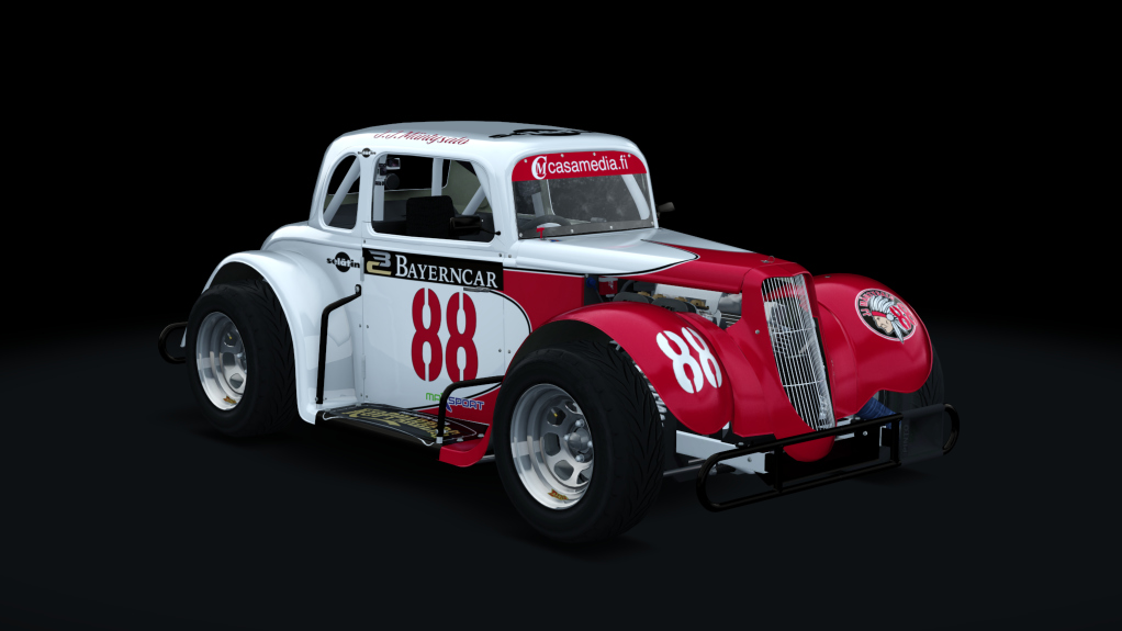Legends Ford 34 coupe Dirt, skin 88_Mantysalo