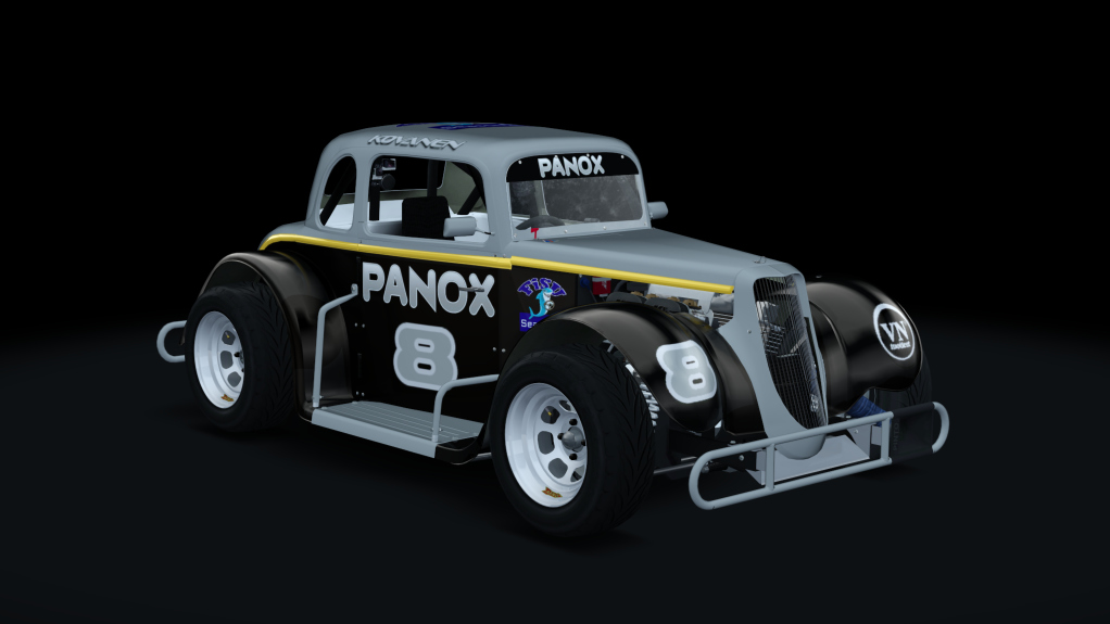 Legends Ford 34 coupe Dirt, skin 8_Kovanen