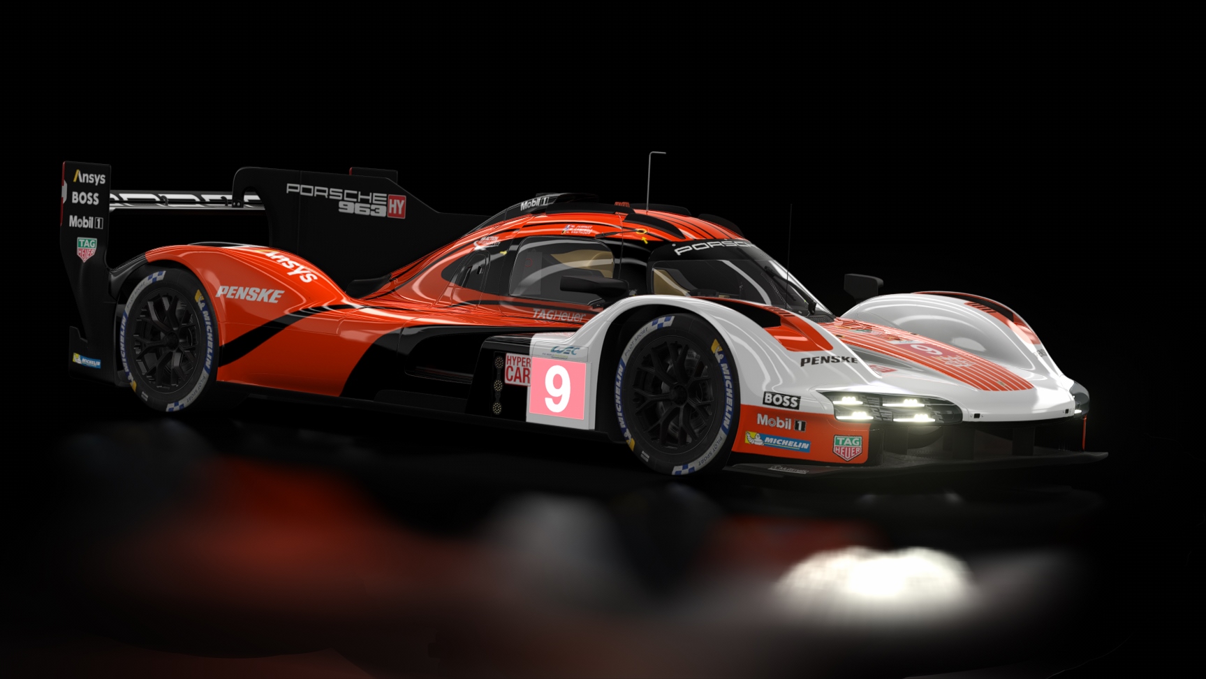 LMH - Porsche 963 2023, skin Penske_2022_Wec_09