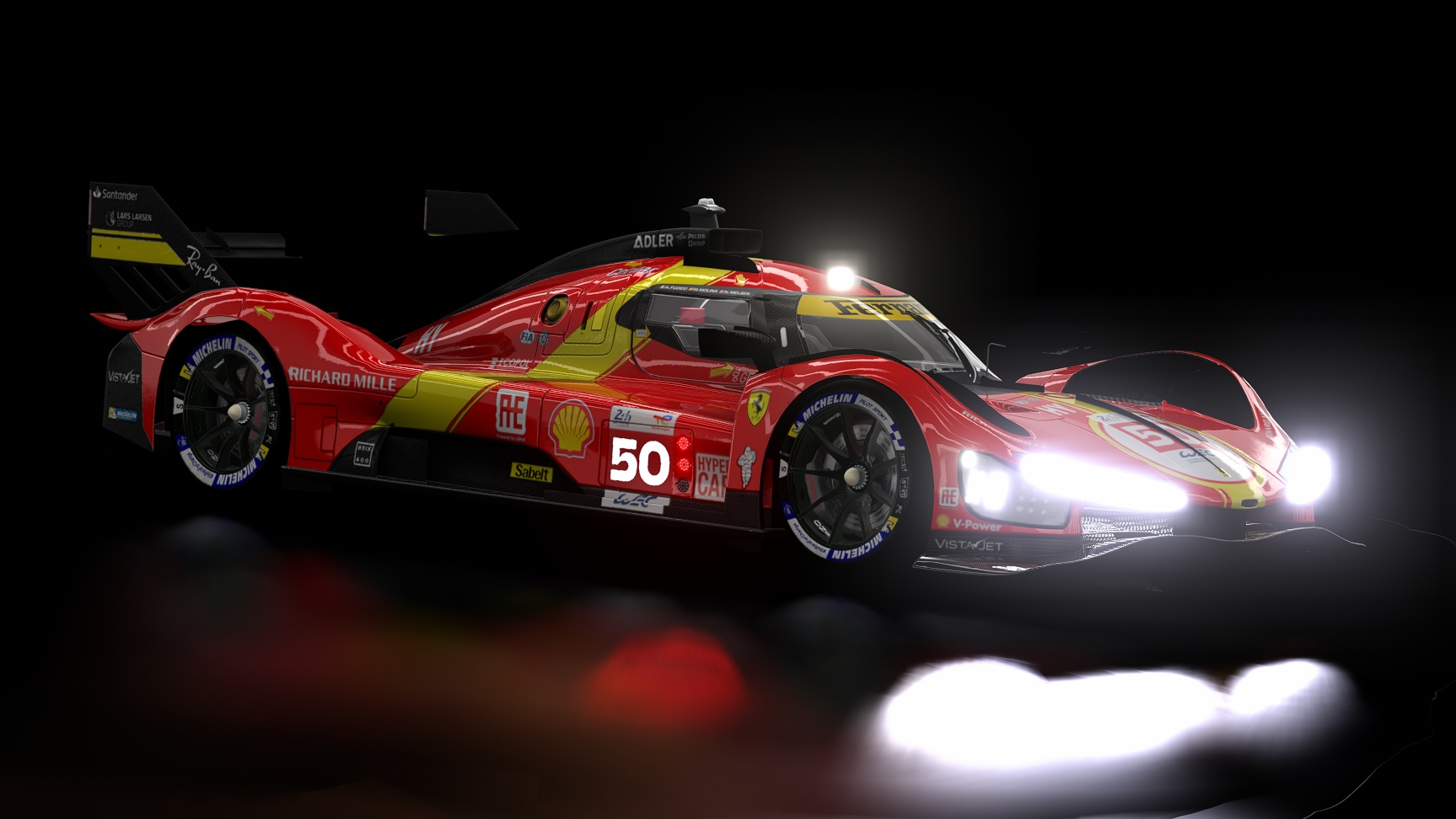 LMH - Ferrari 499P 2023, skin 2023_AF-Corse_50_WEC
