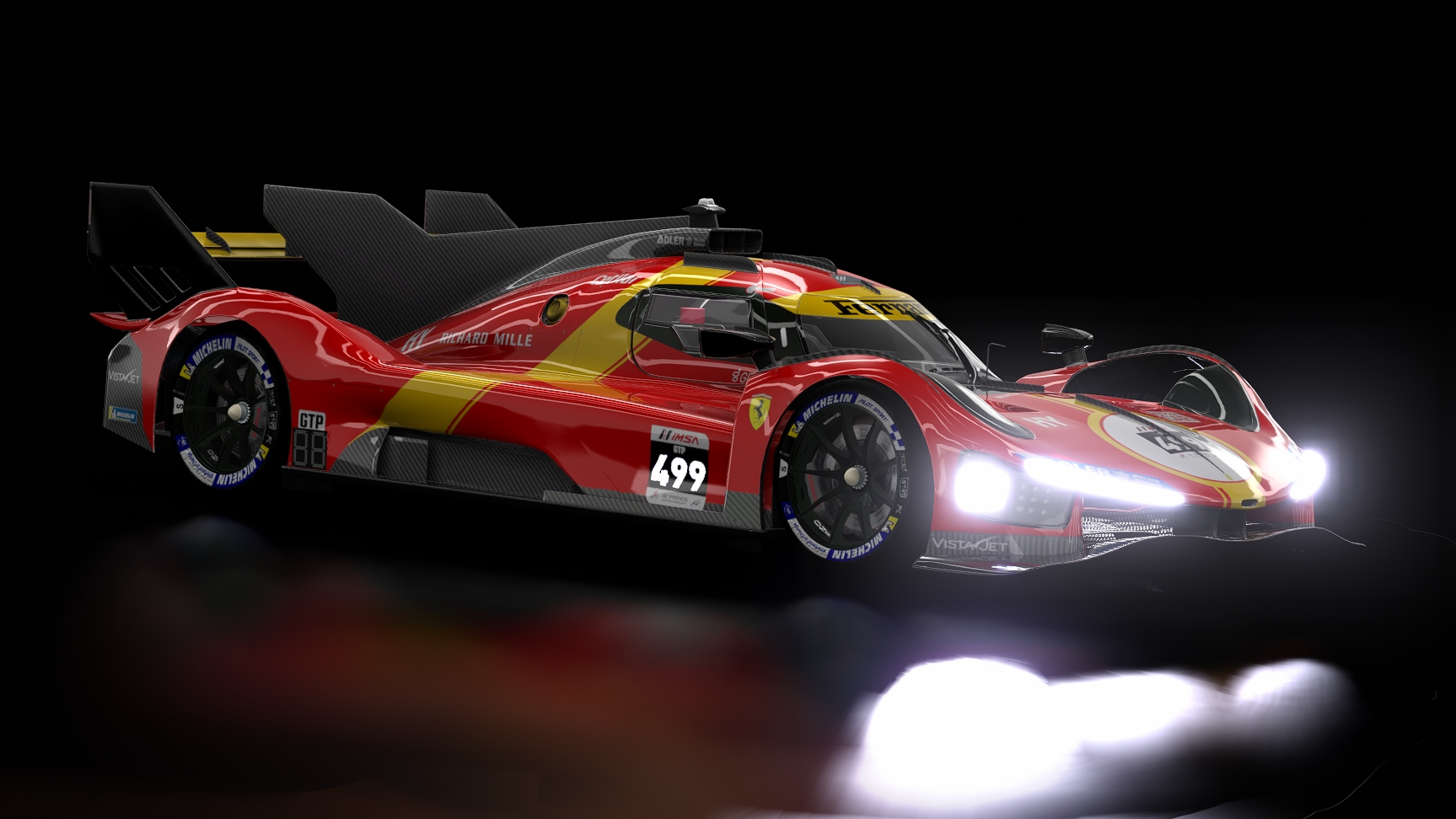 LMH - Ferrari 499P 2023, skin ACFIMSA_DAYTONA_GTP_499