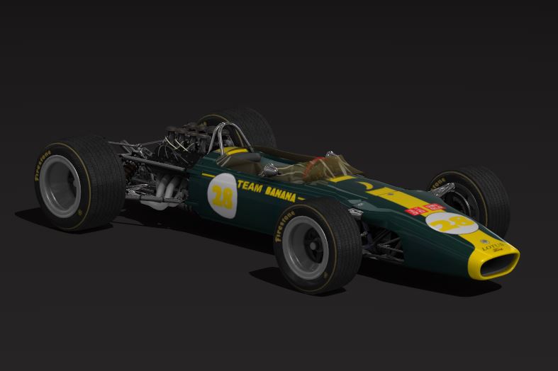 Lotus Type 49, skin The Banana