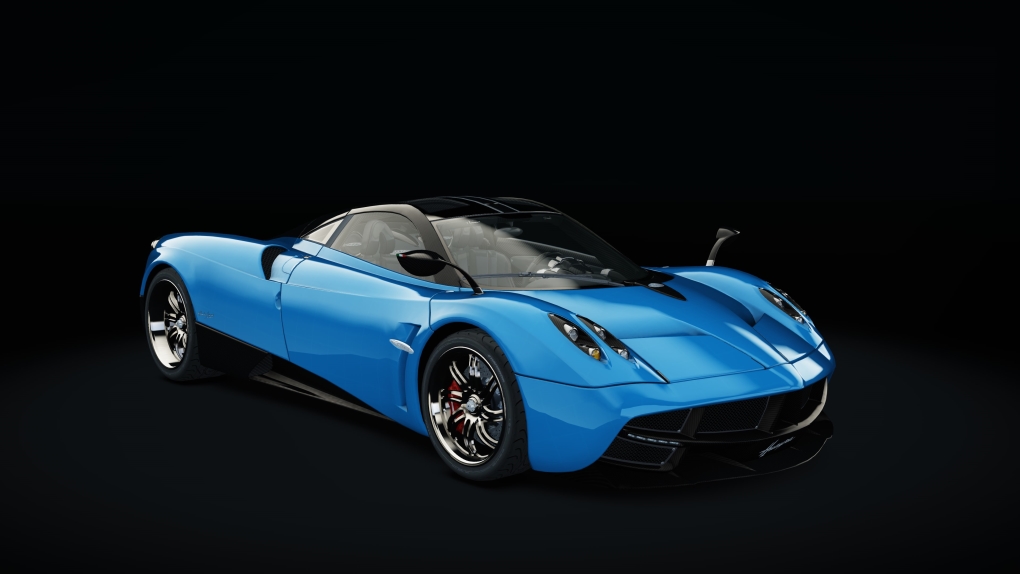 Pagani Huayra, skin cerulean