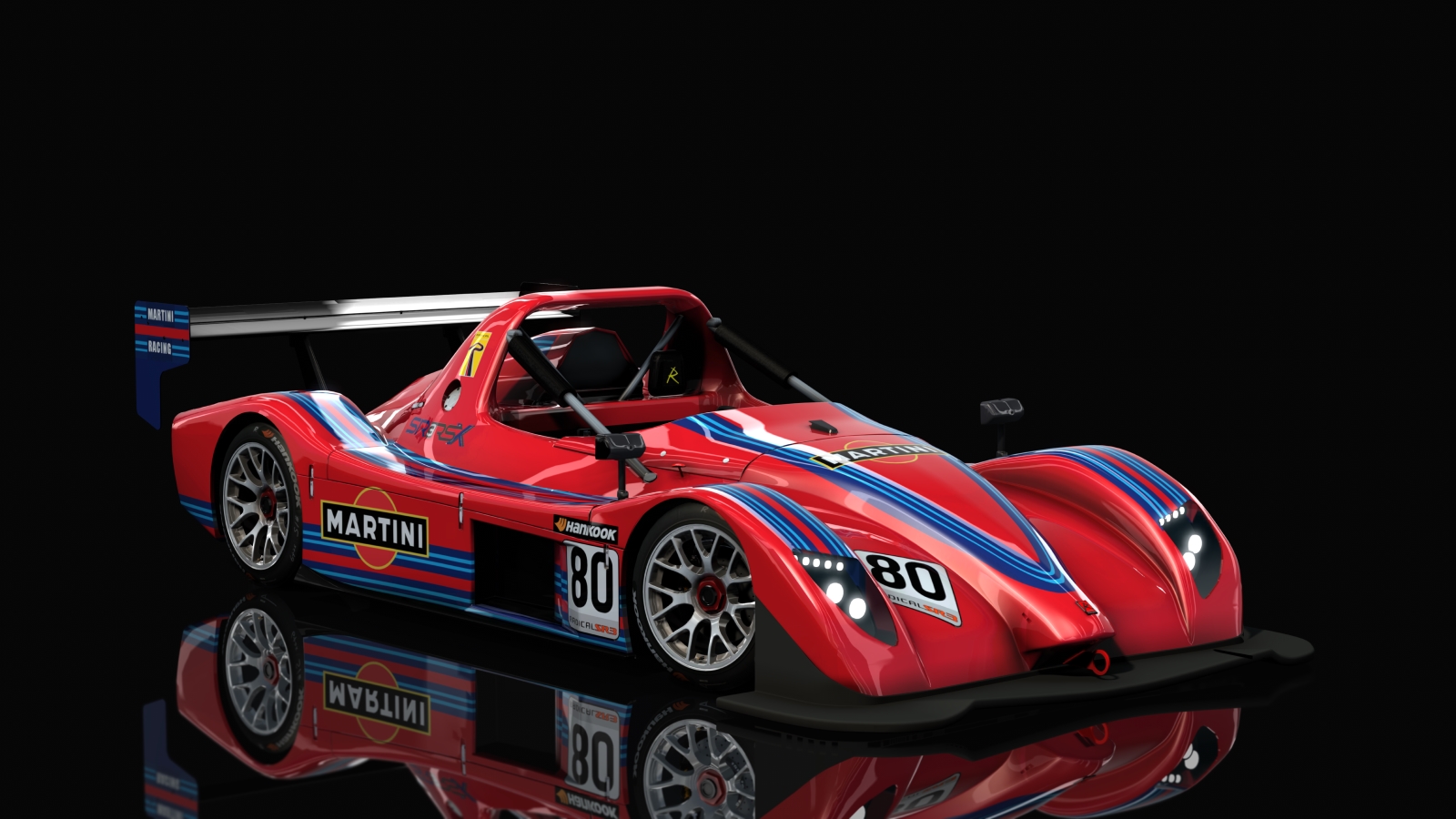 Radical SR3 LHD, skin red_martini