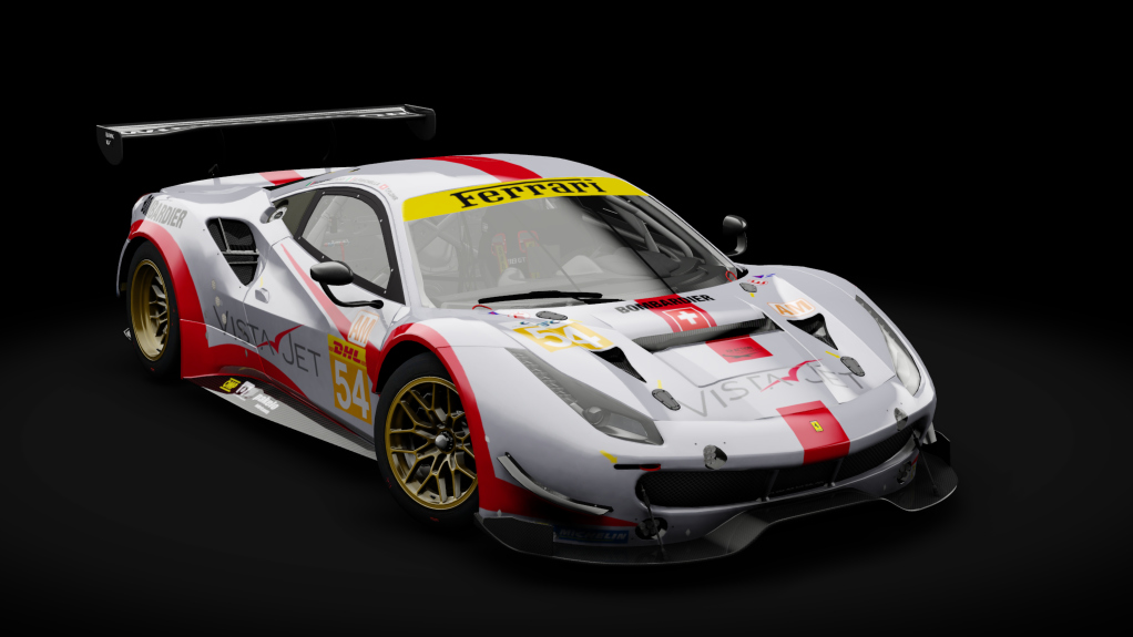 Ferrari 488 GTE, skin 54