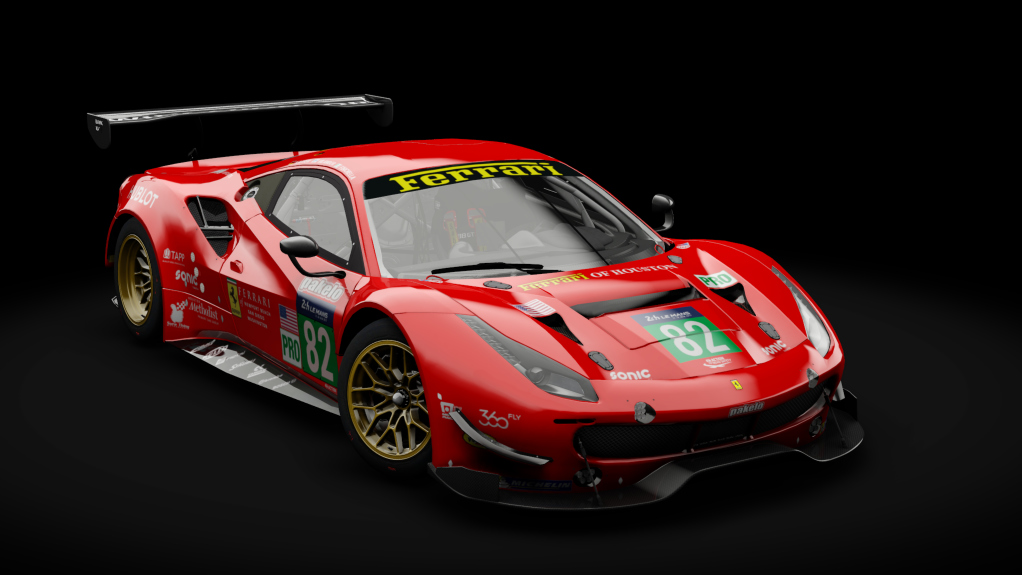 Ferrari 488 GTE, skin 82