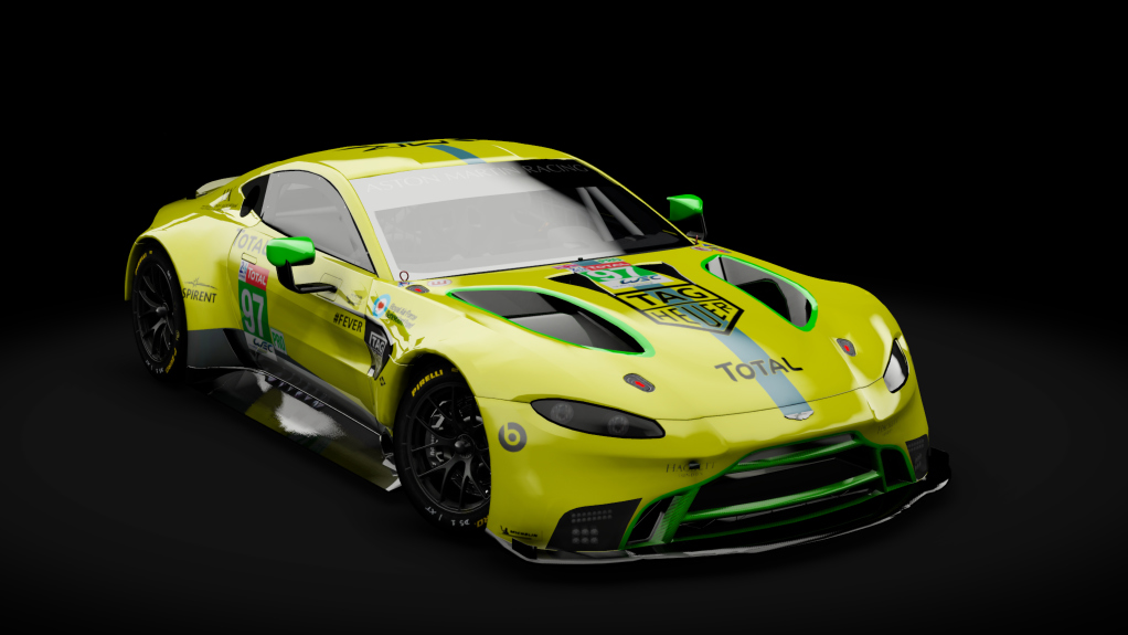 Aston Martin Vantage GTE 2018, skin AMR97