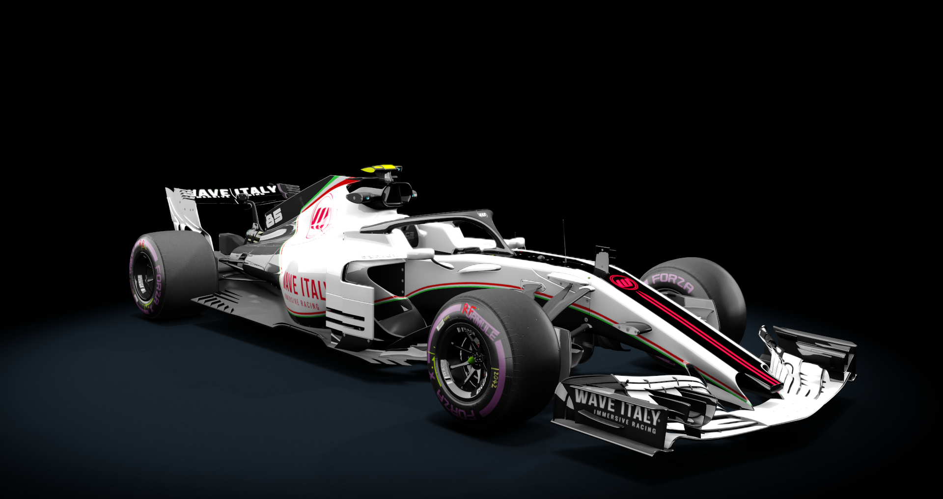 Formula Hybrid 2018, skin 85_wave_italy_white