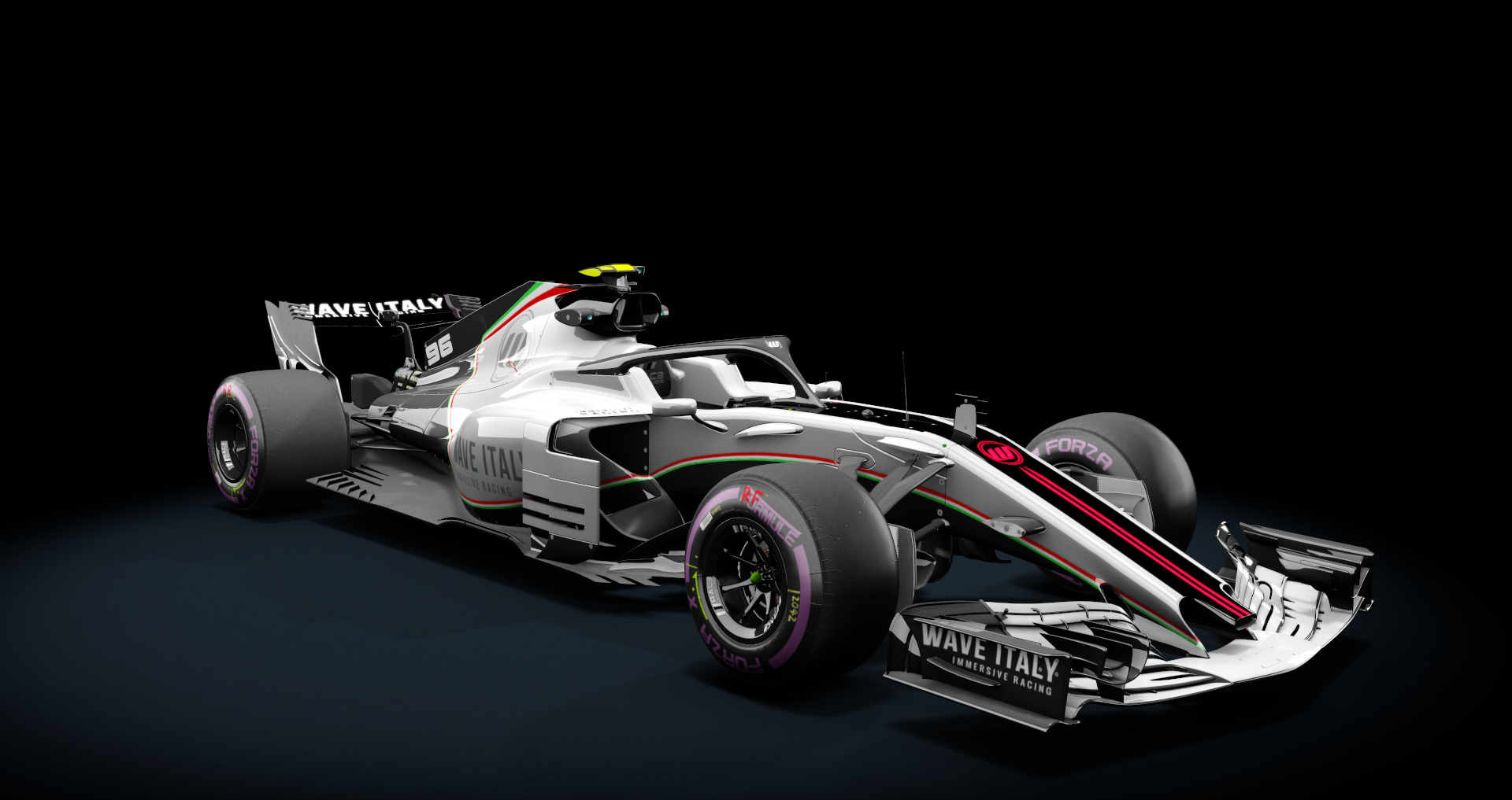 Formula Hybrid 2018, skin 96_wave_italy_silver