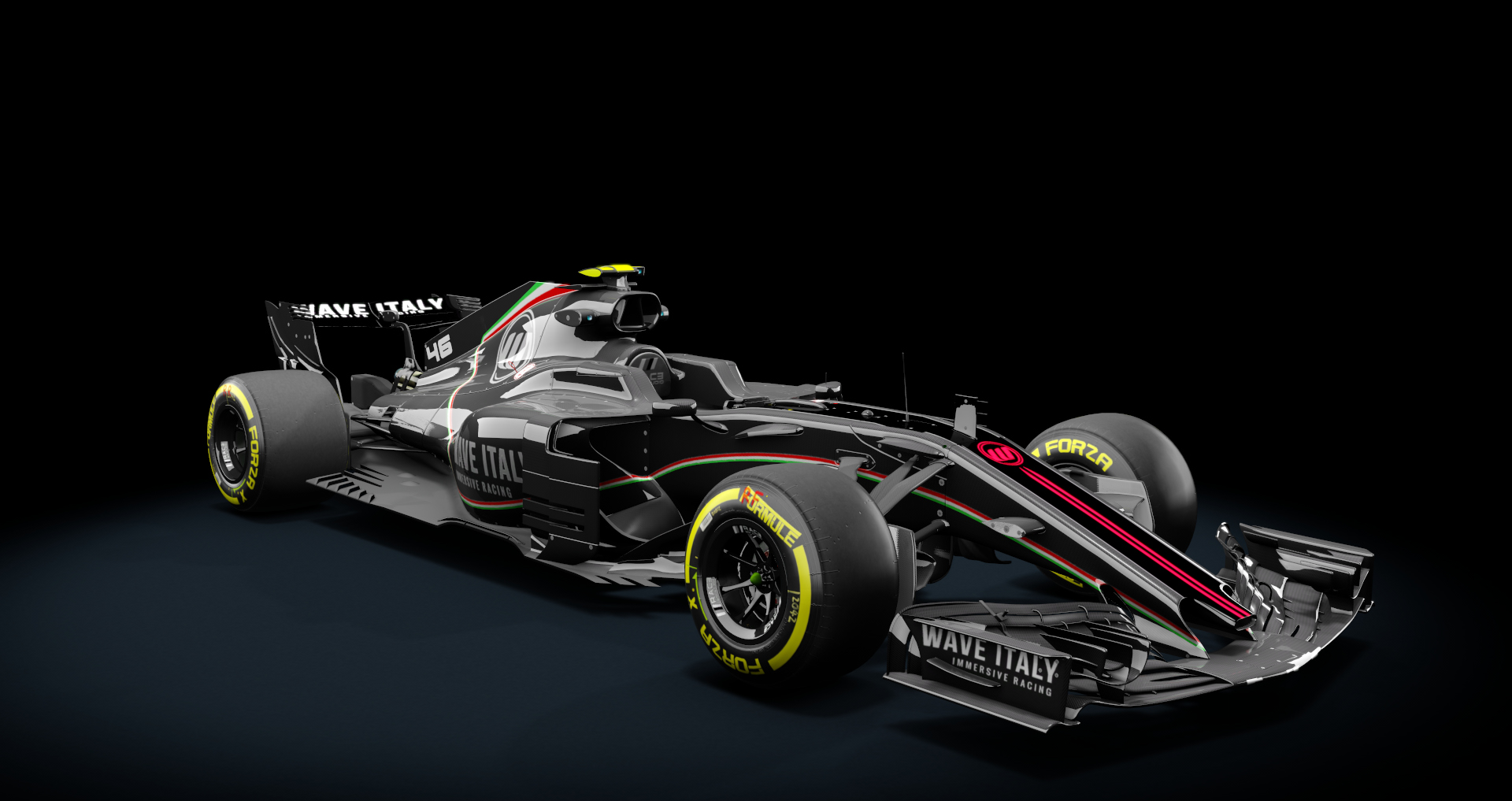 Formula Hybrid 2018 S1, skin 46_wave_italy_carbon