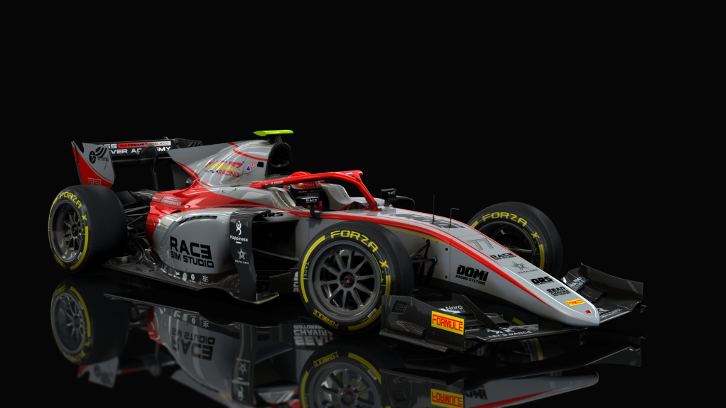 Formula RSS 2 V6 2020, skin 77_RSS_Academy_silver_red