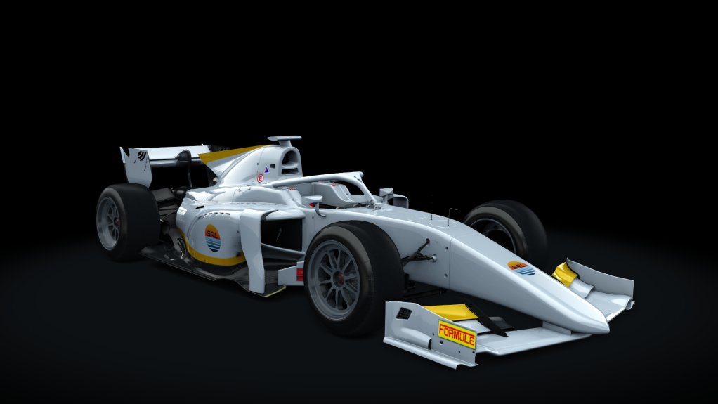 Formula RSS 2 V6 2020, skin SRL_F2_WOrange