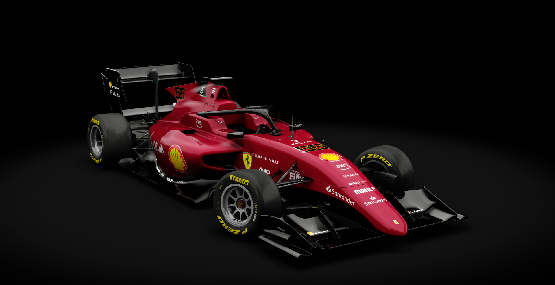 Formula RSS 3 V6, skin F1-75_Sainz