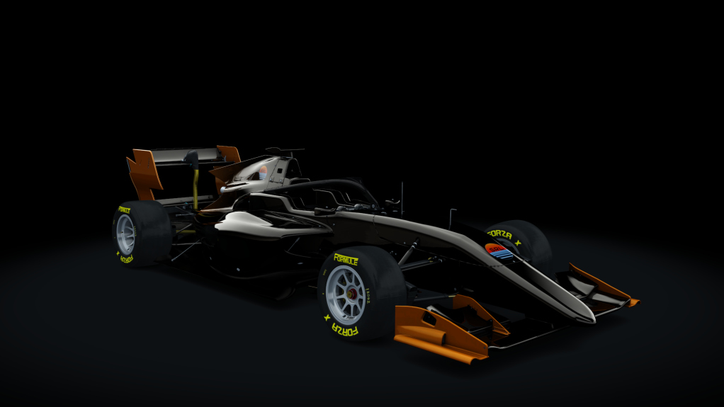 Formula RSS 3 V6, skin SRL_OrangeDarkMode