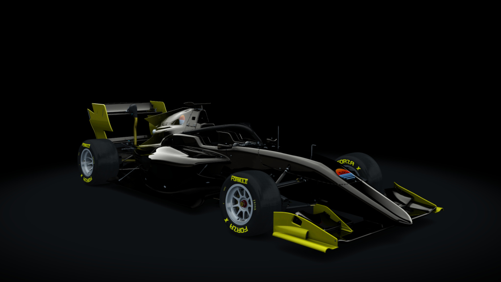 Formula RSS 3 V6, skin SRL_YellowDarkMode