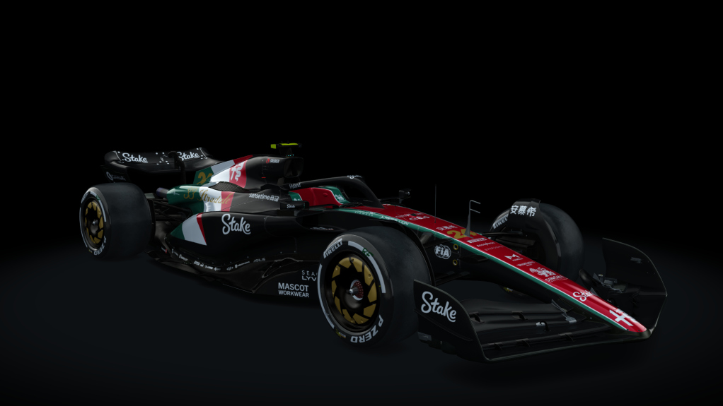 VRC Formula Alpha 2023, skin C43_Monza_24_Zhou