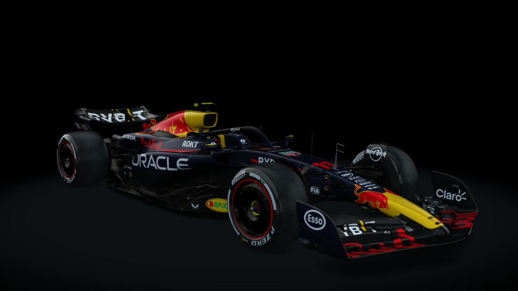 VRC Formula Alpha 2023, skin RB19_11_Perez