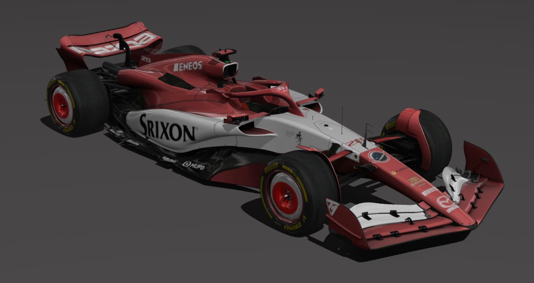 VRC Formula Alpha 2023 (CSP), skin 28 - Mazda Racing Team