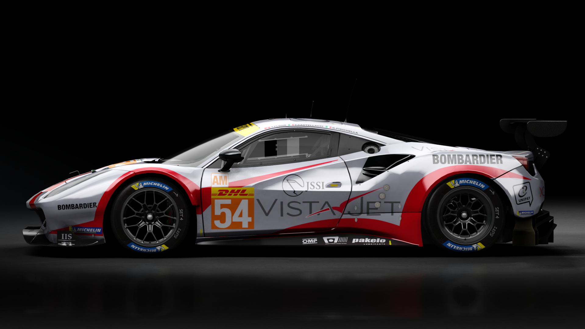 2018 Ferrari 488 GTE Evo [Michelotto], skin 2020 #54 AF Corse WEC