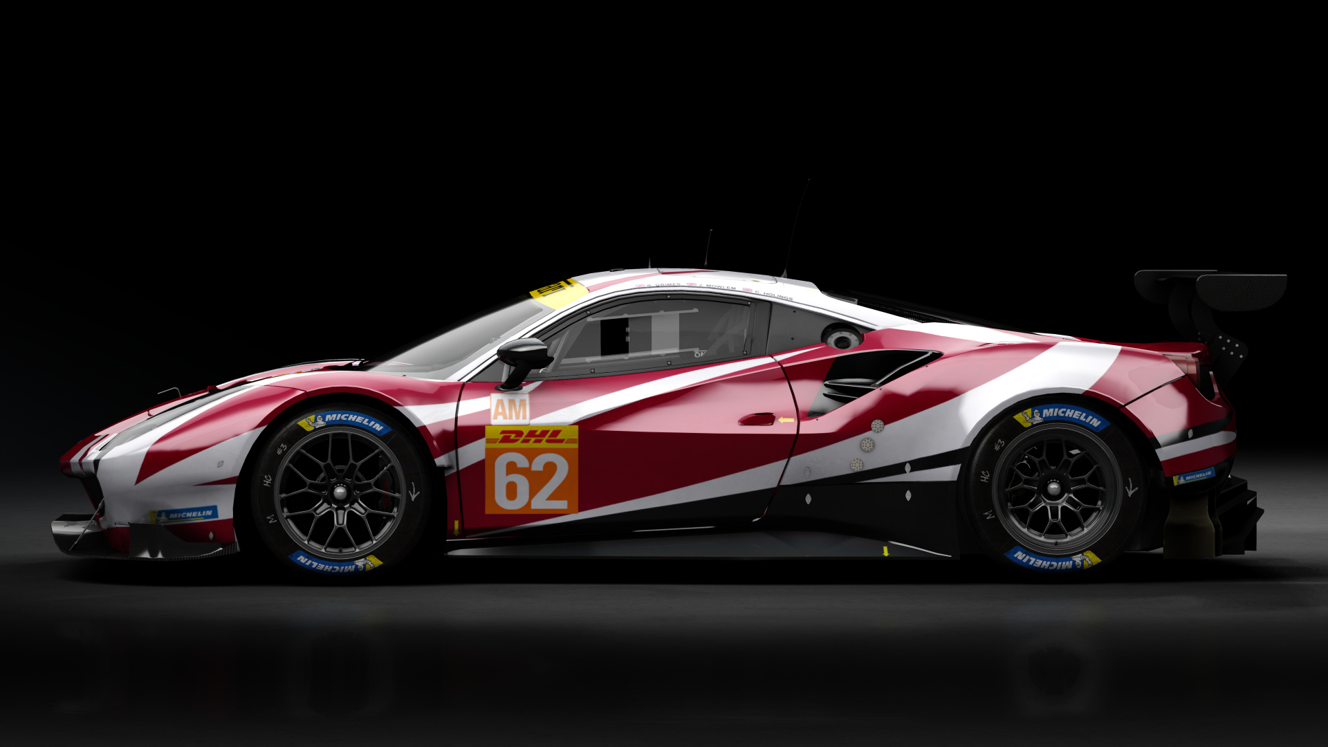 2018 Ferrari 488 GTE Evo [Michelotto], skin 2020 #62 Red River Sport WEC