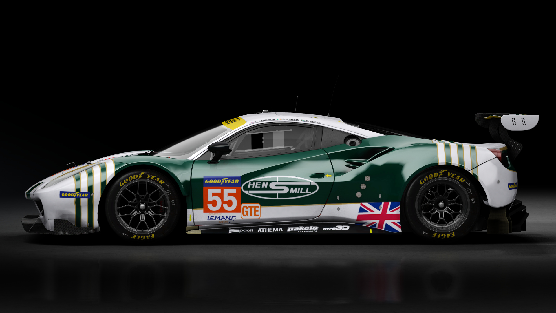 2018 Ferrari 488 GTE Evo [Michelotto], skin 2022 #55 Spirit of Race ELMS