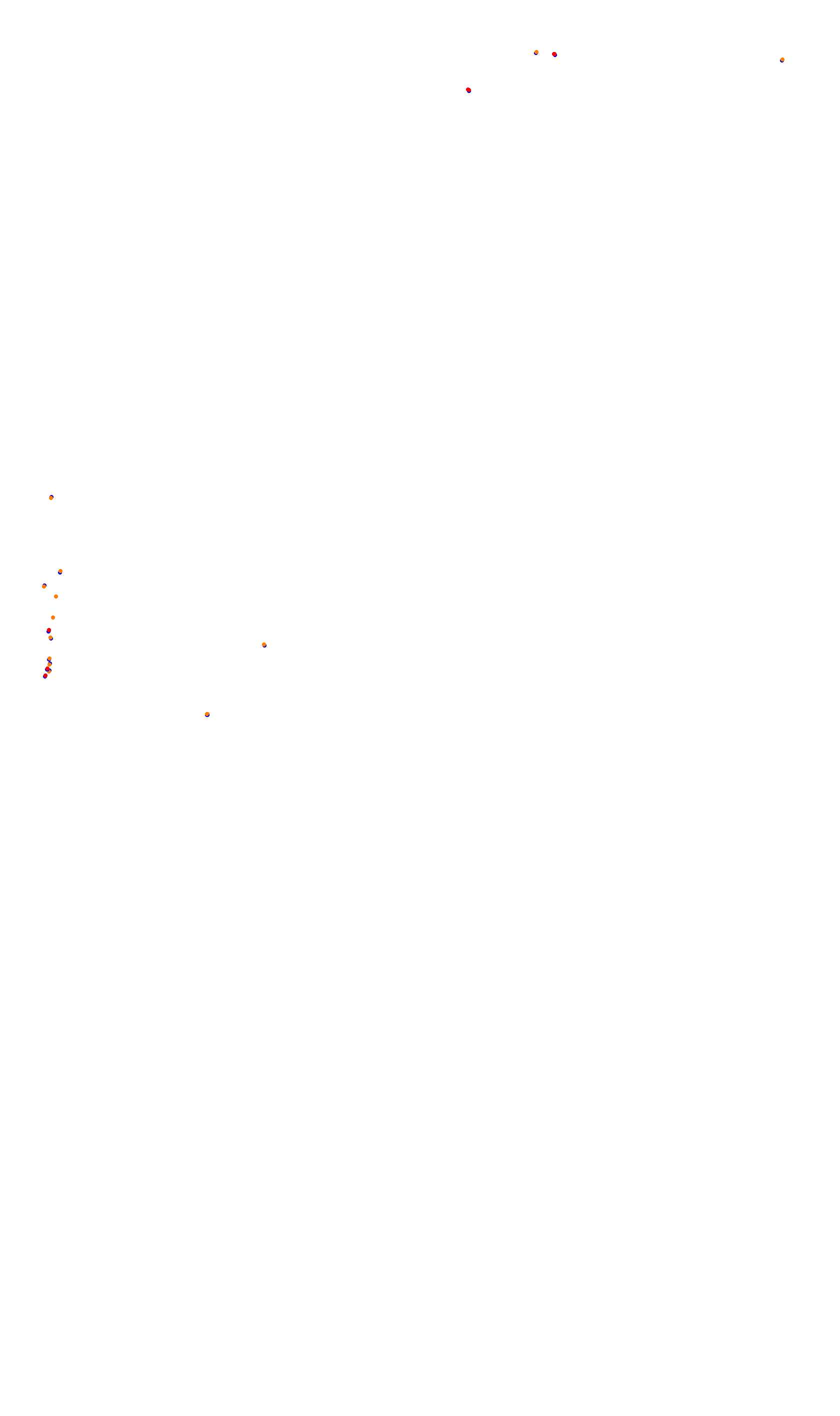 Monza collisions