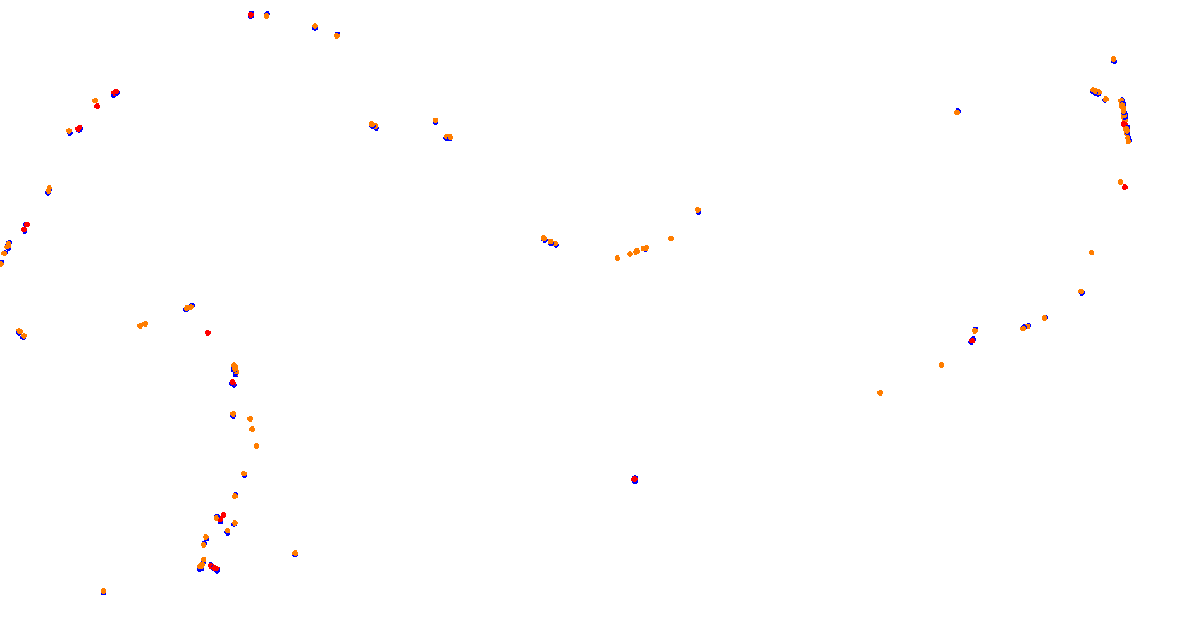 Toronto Indy collisions