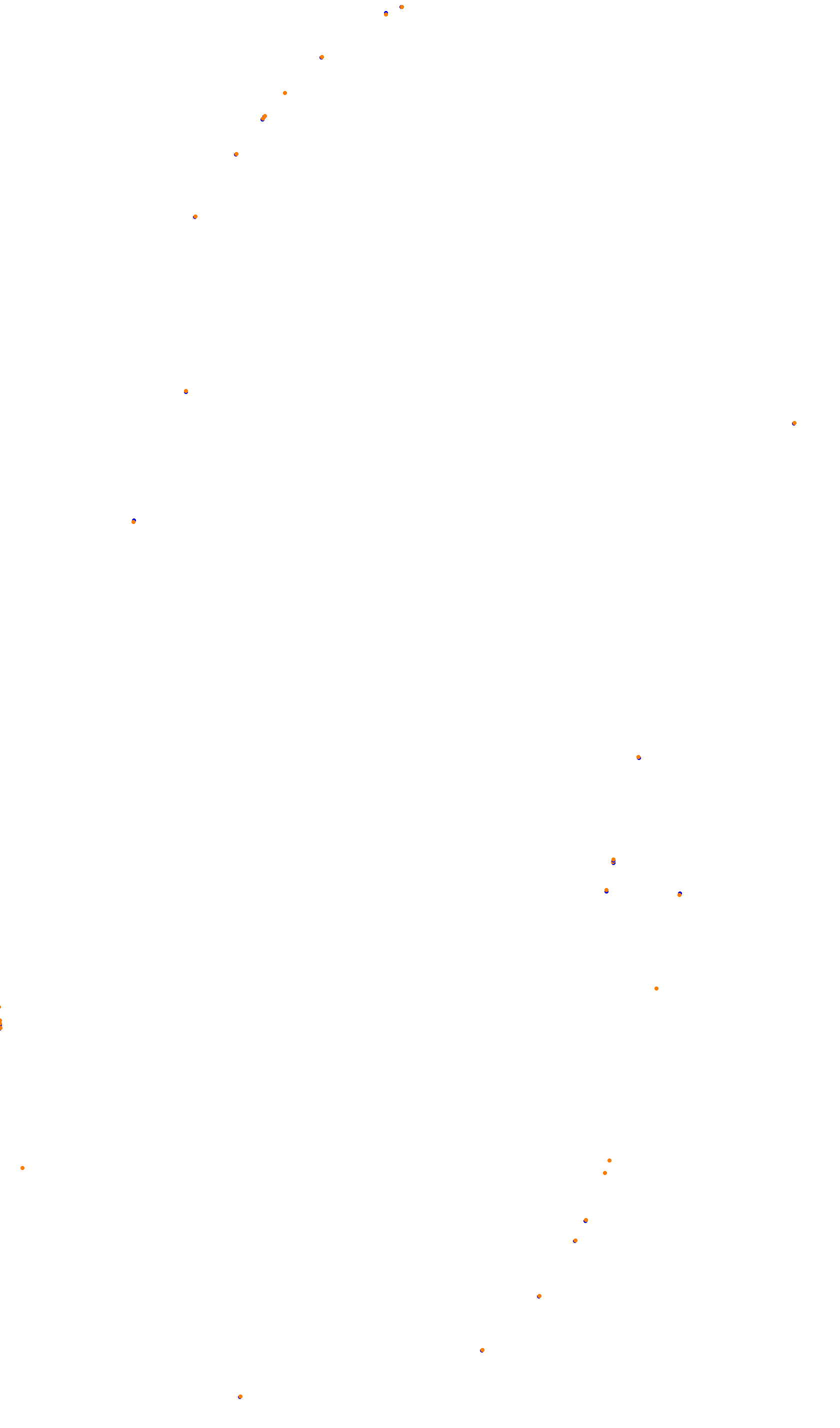 Michigan Speedway collisions