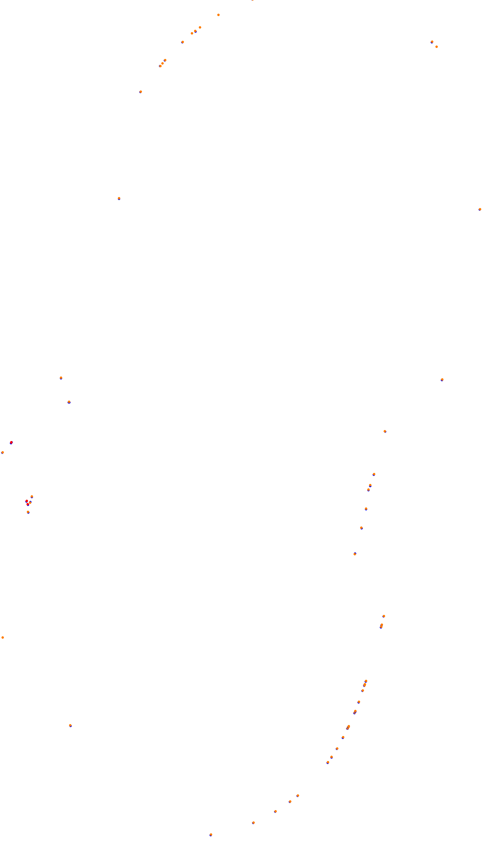 Michigan Speedway collisions