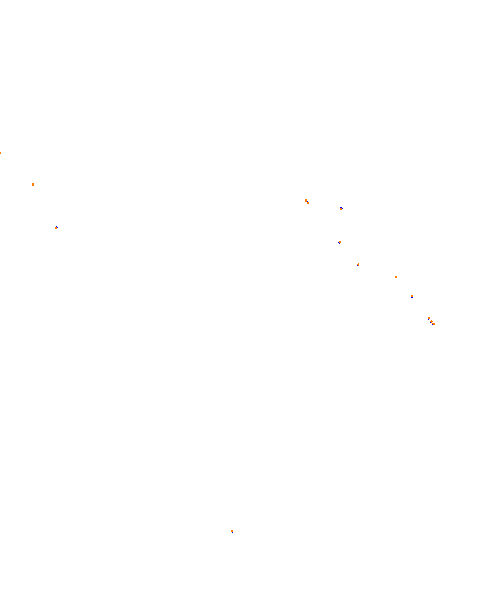 Tochigi Oval collisions