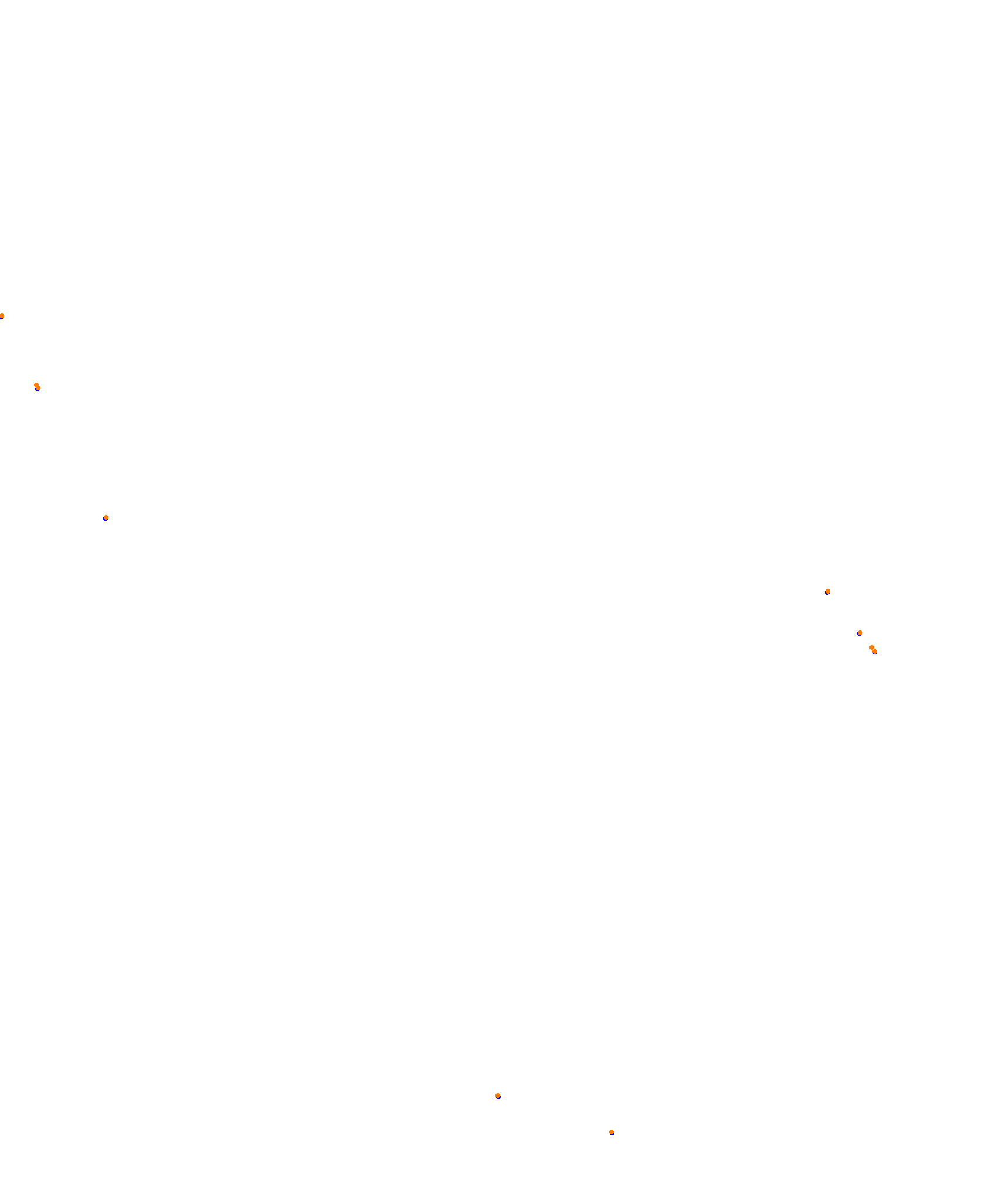 Tochigi Oval collisions