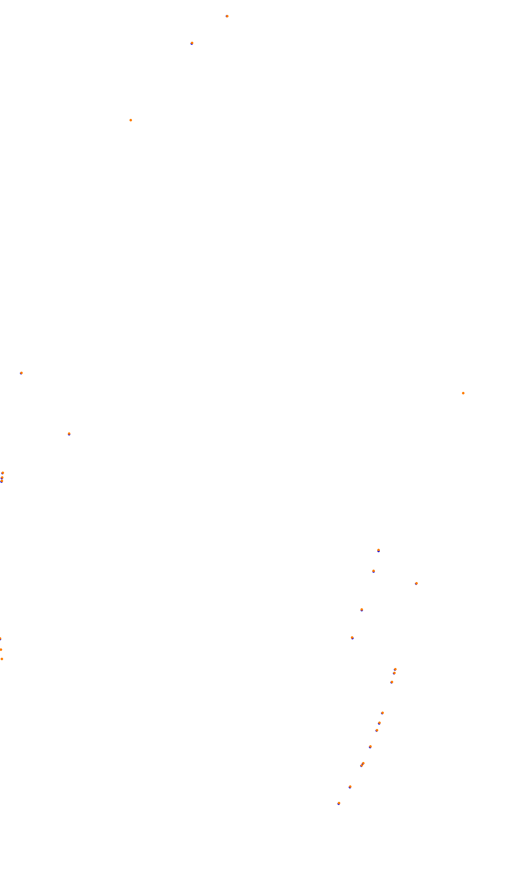 Michigan Speedway collisions