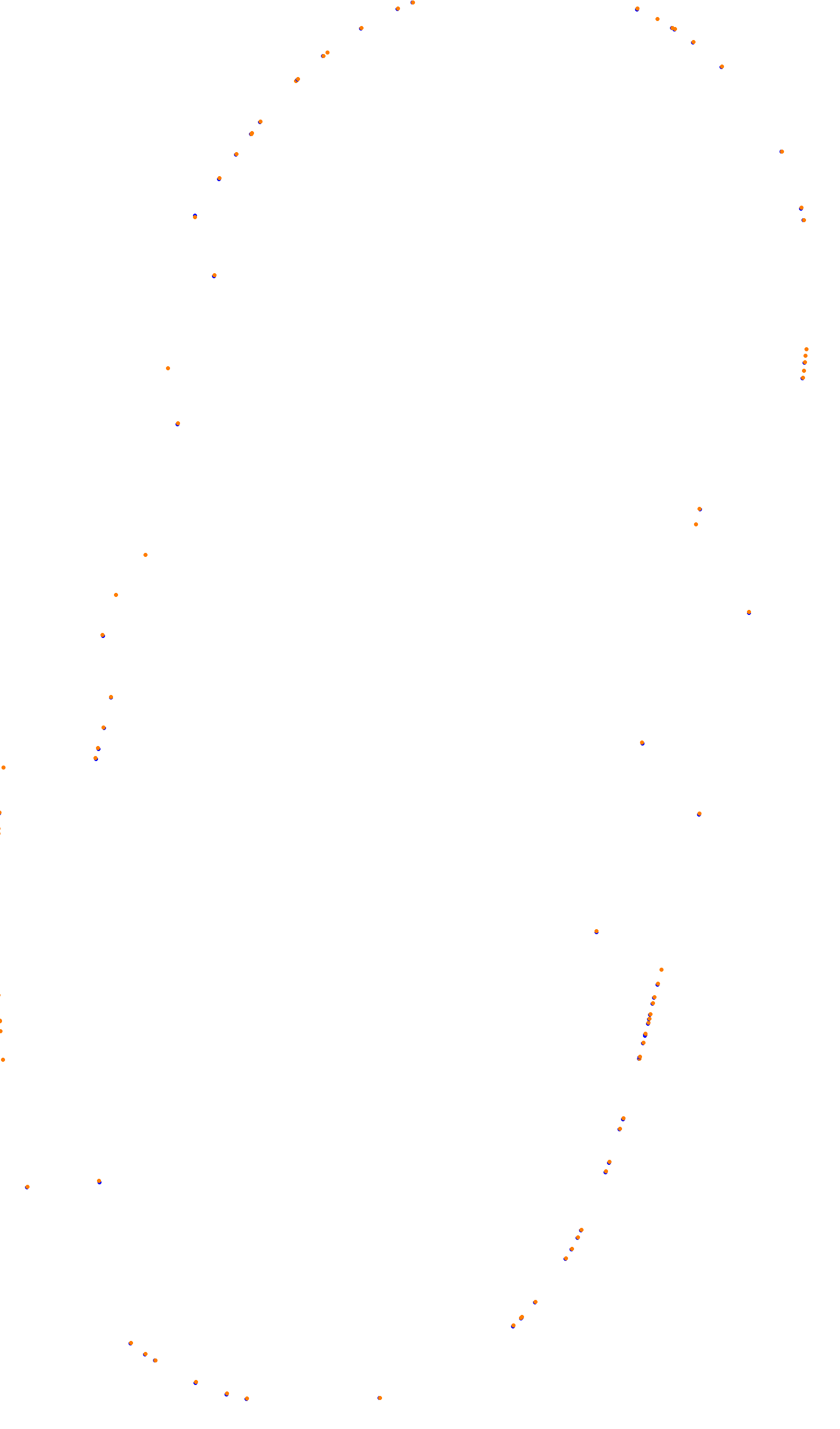 Michigan Speedway collisions