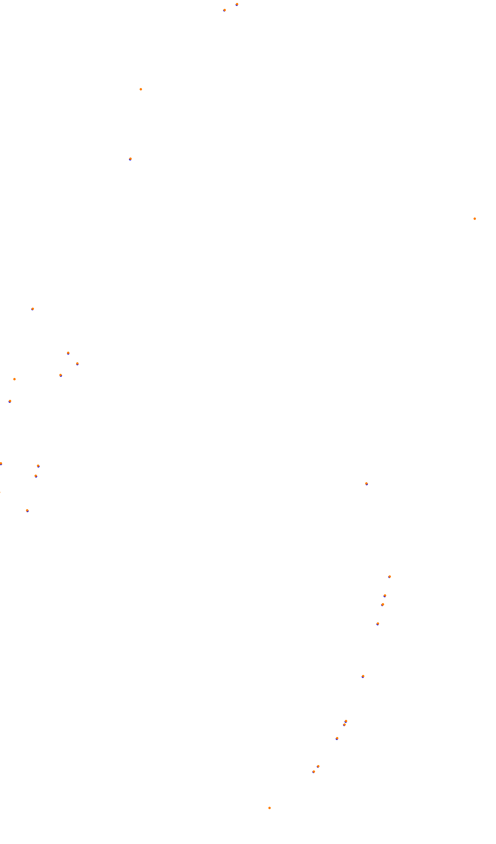 Michigan Speedway collisions