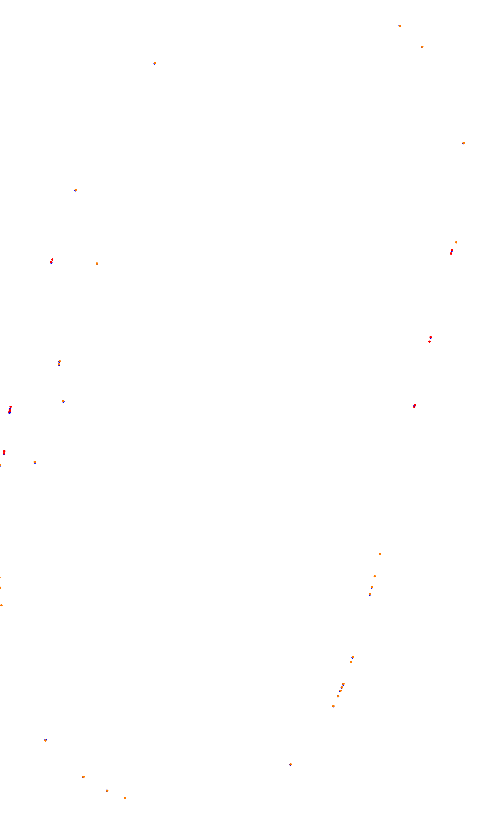 Michigan Speedway collisions