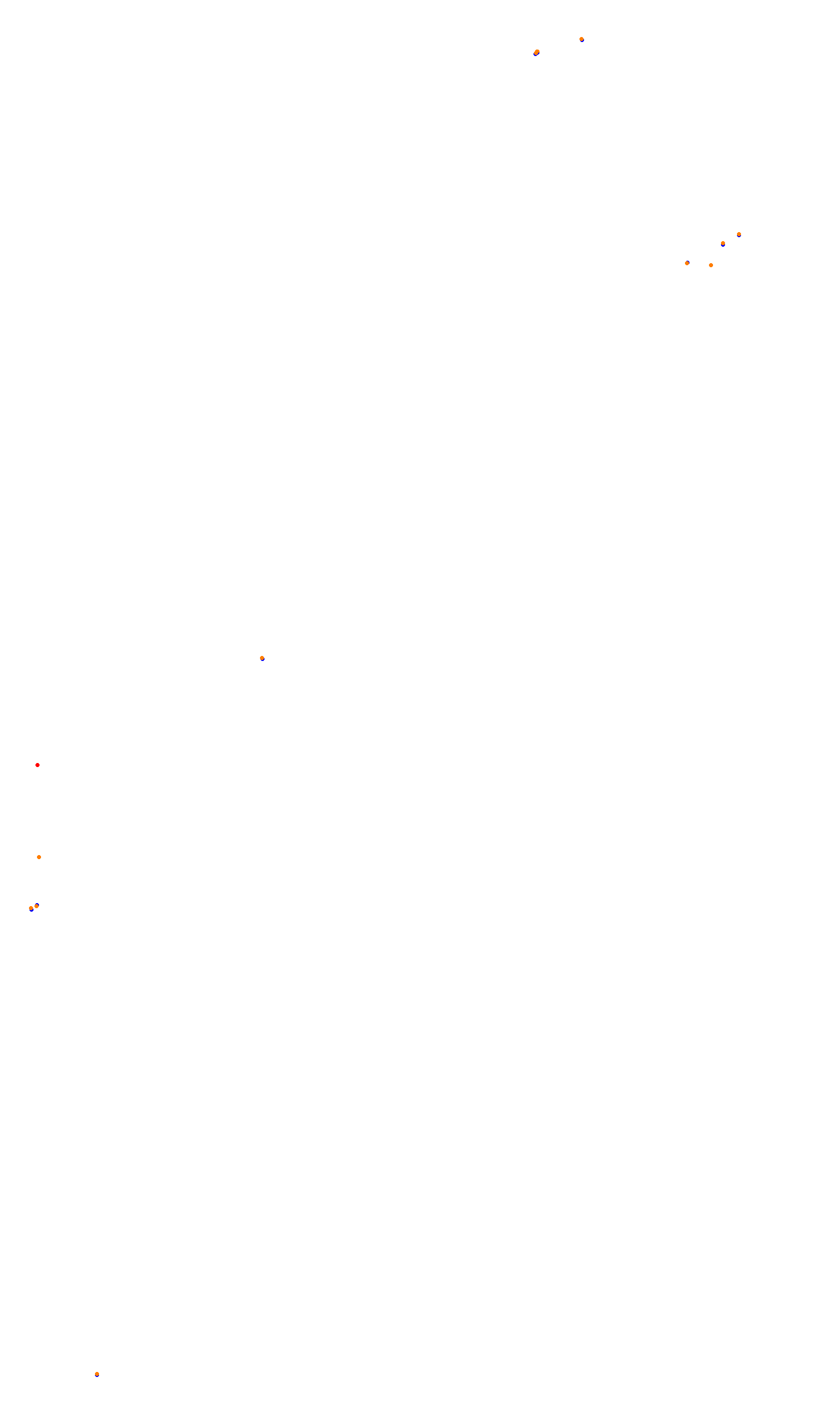 Monza OSRW collisions