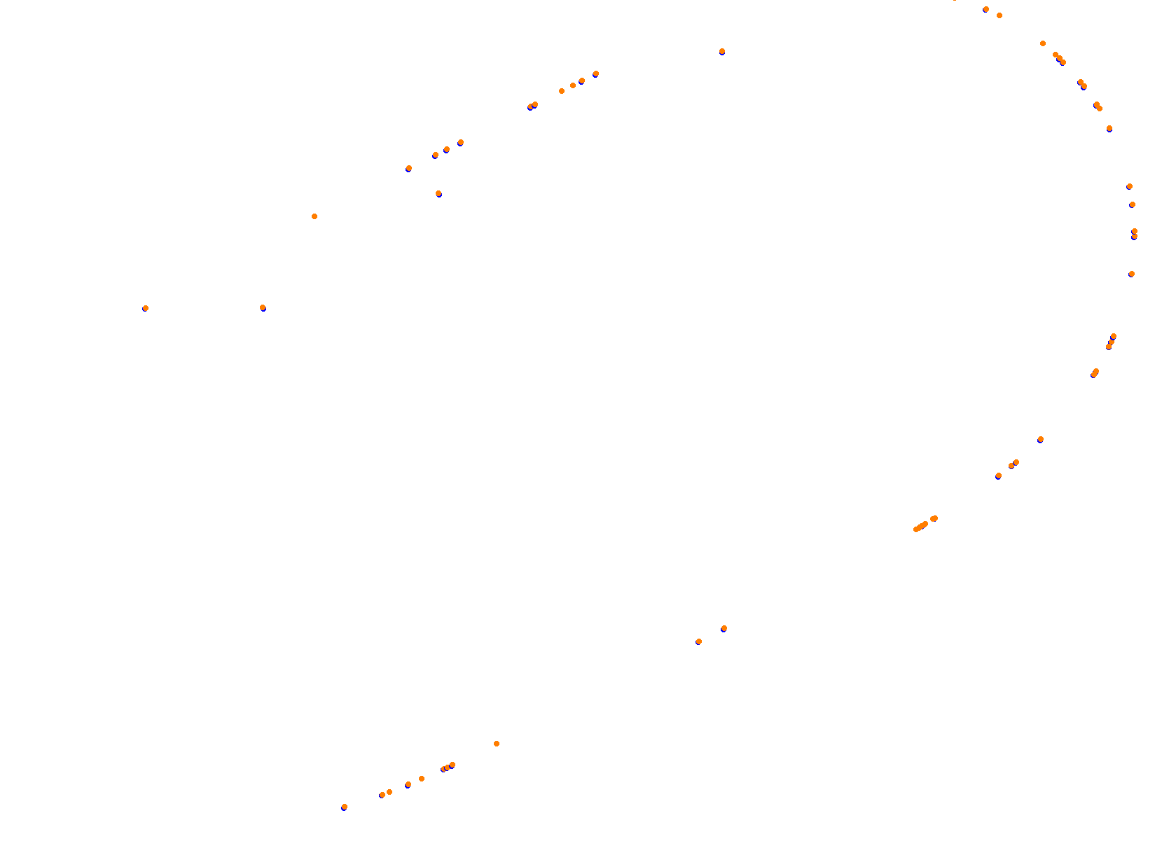 Homestead Oval collisions