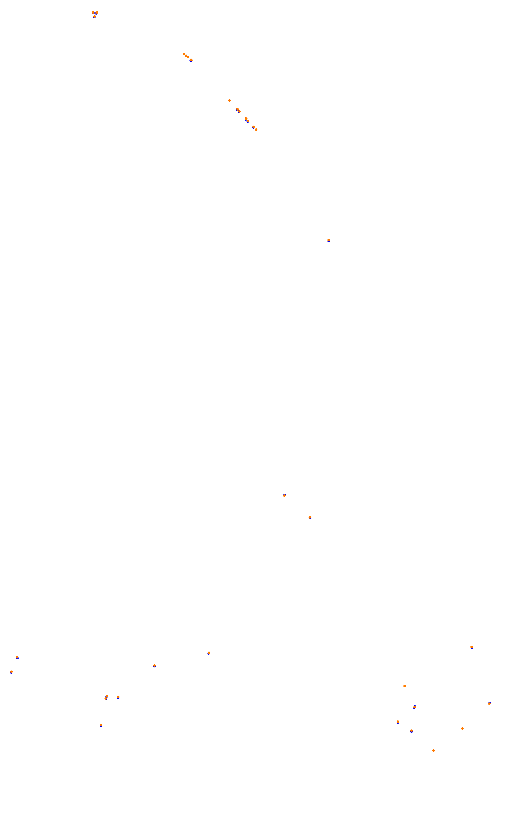 Spa OSRW collisions