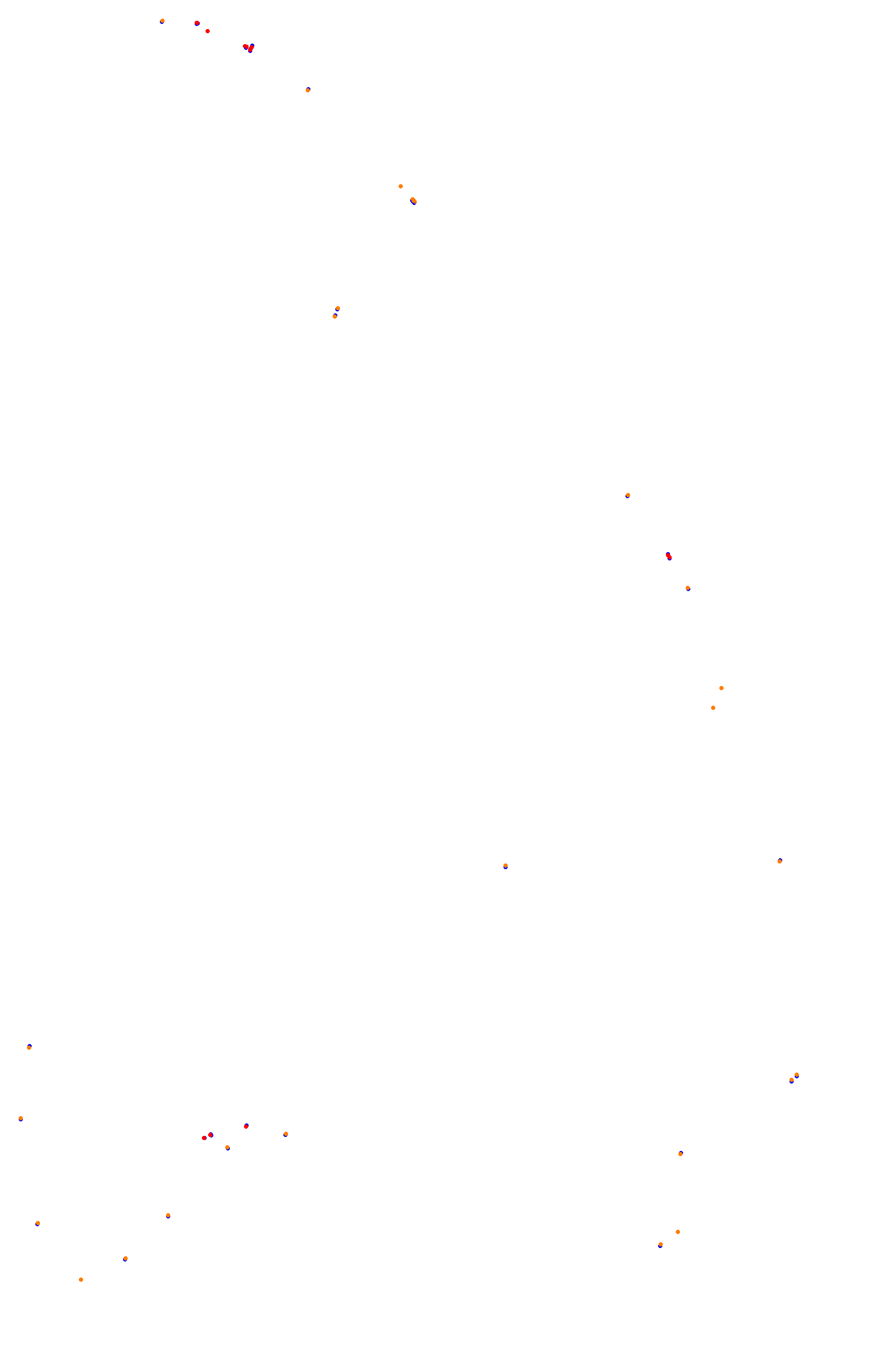 Spa OSRW collisions