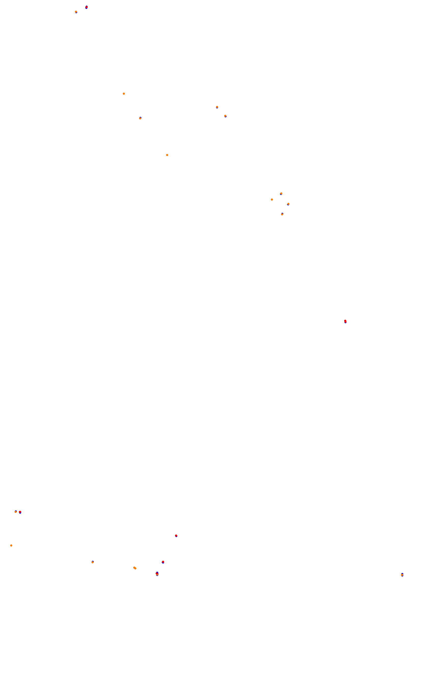 Spa OSRW collisions