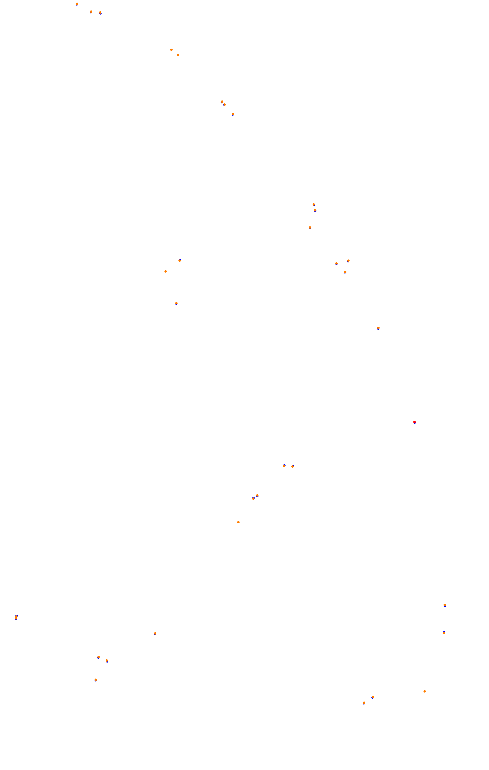 Spa OSRW collisions