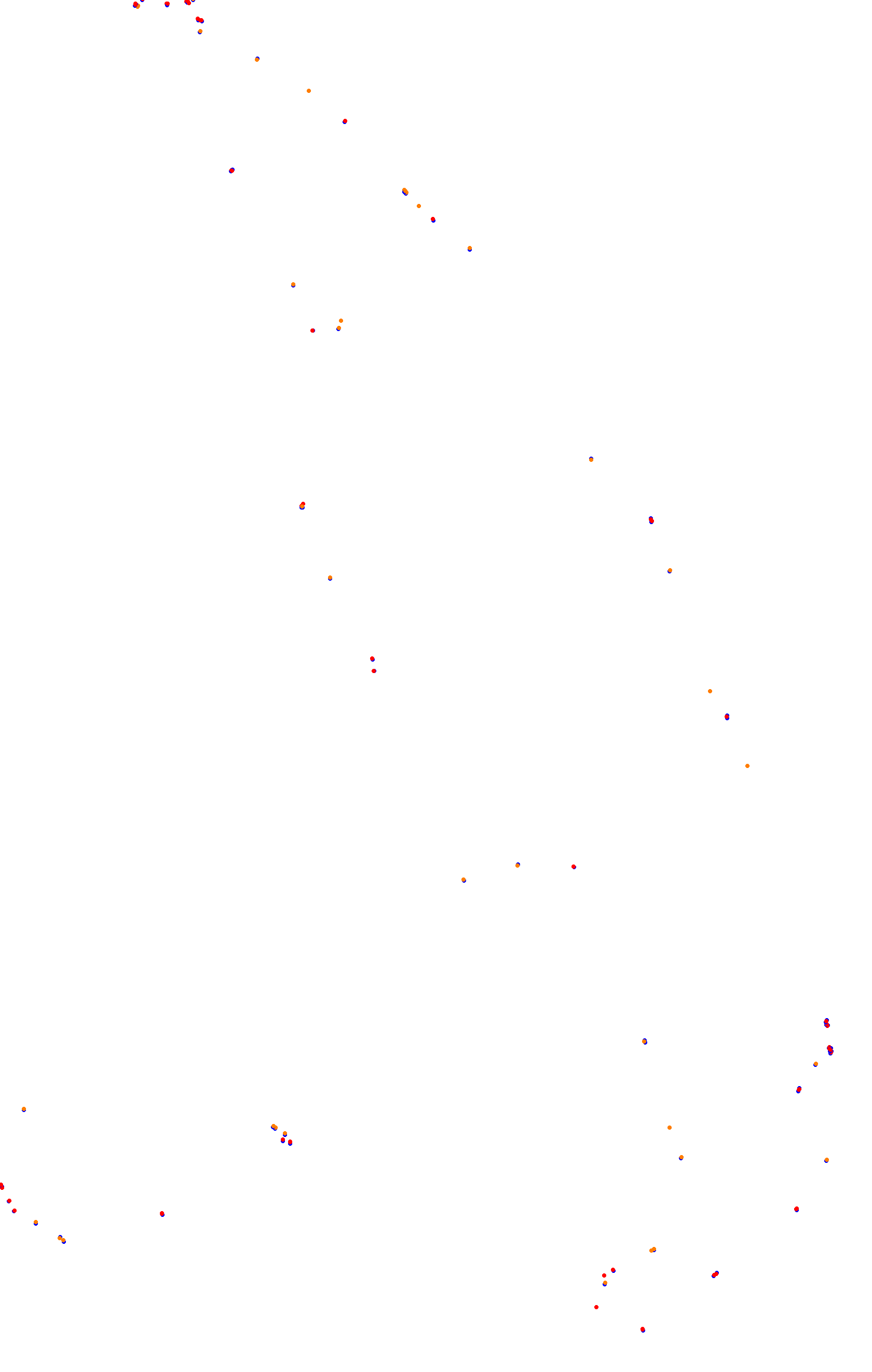 Spa OSRW collisions