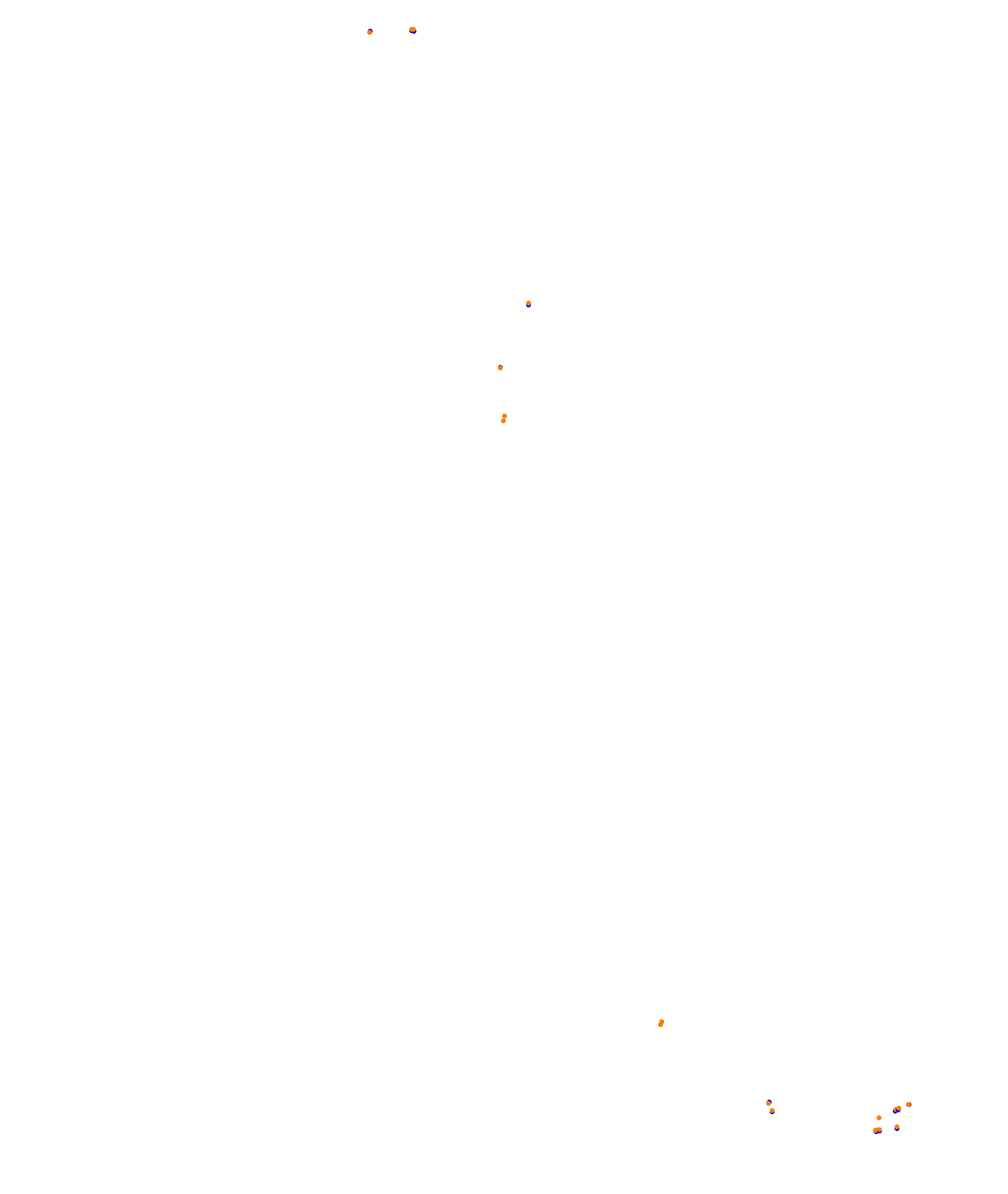 Albert Park Circuit collisions