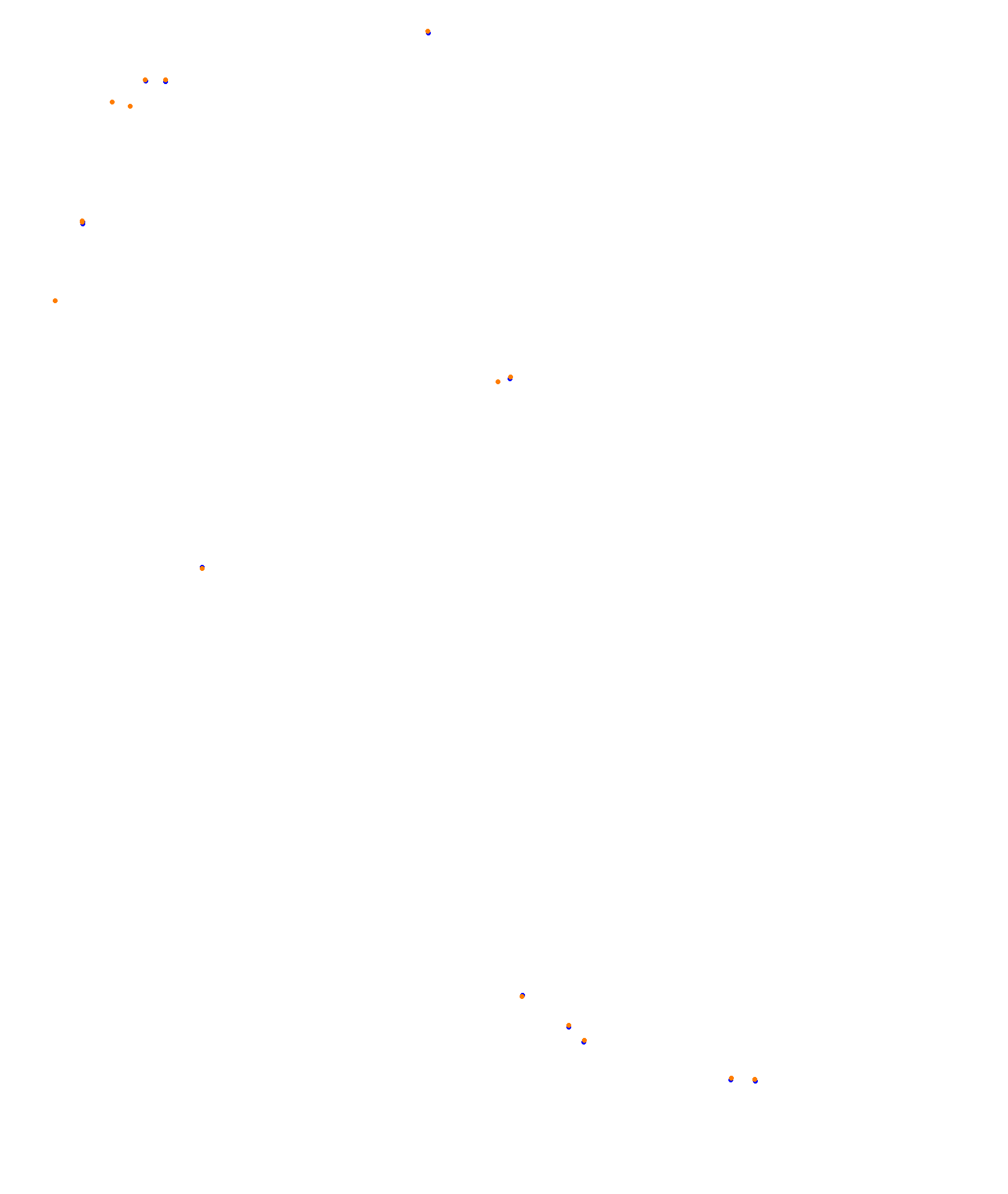 Albert Park Circuit collisions