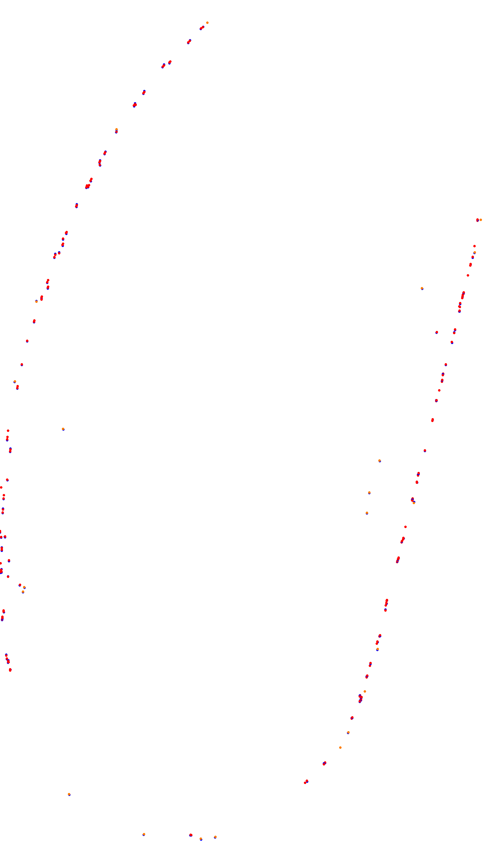 Michigan Speedway collisions