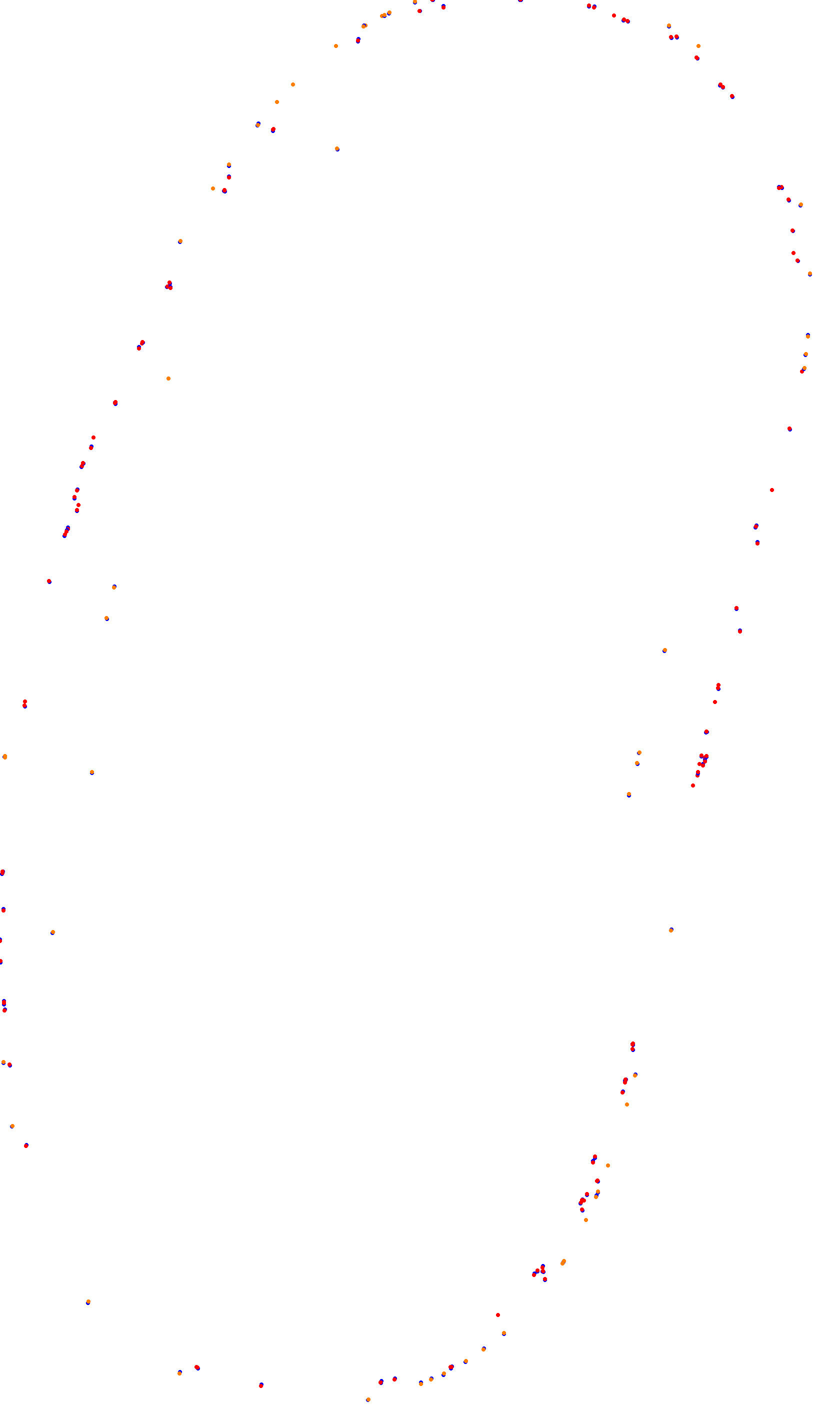 Michigan Speedway collisions