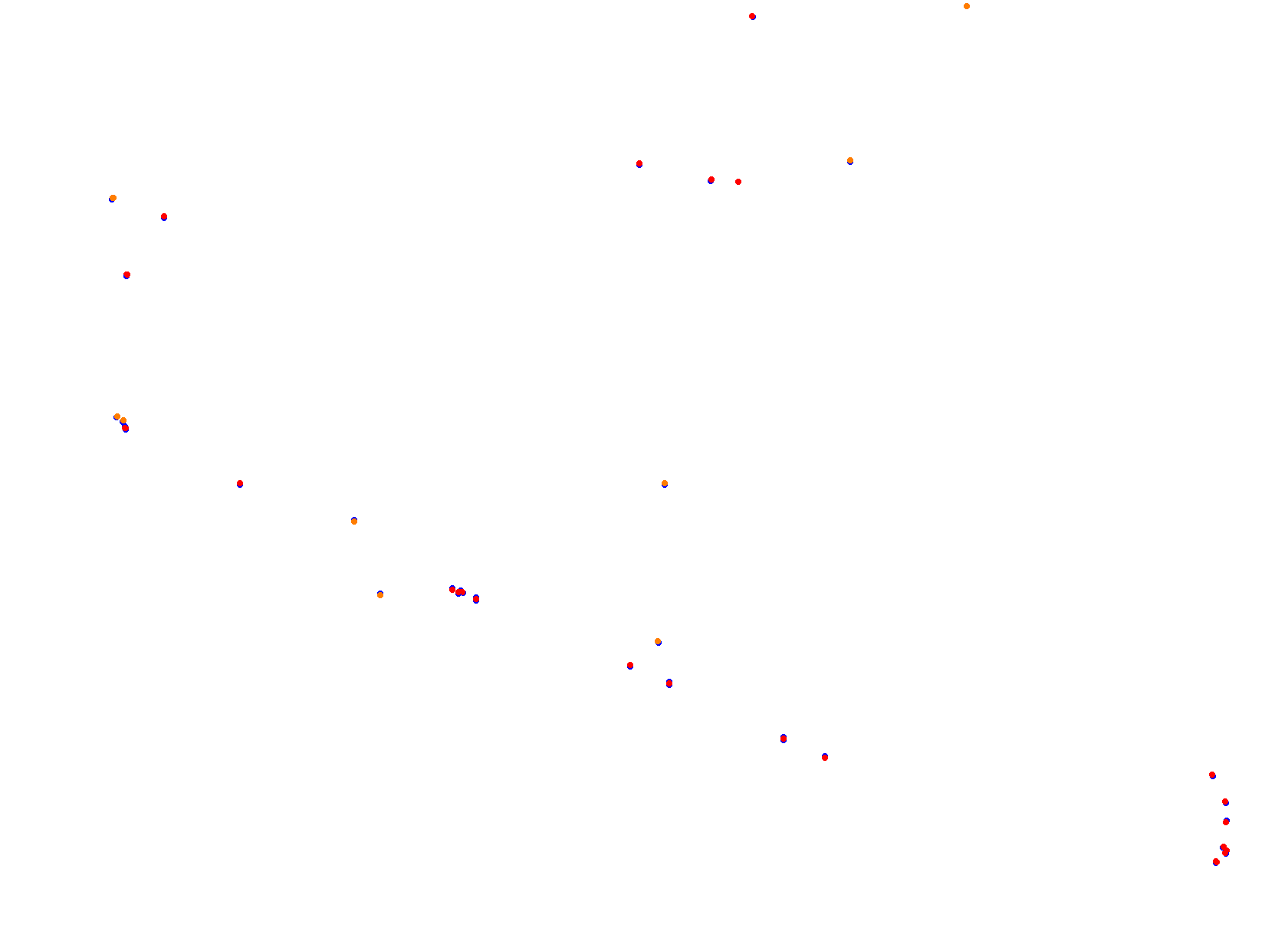 Tsukuba Circuit collisions