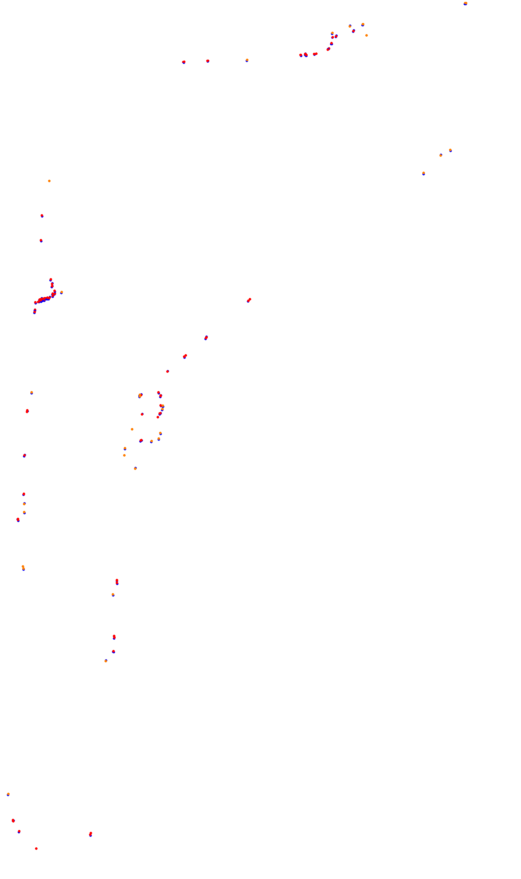 Monza collisions