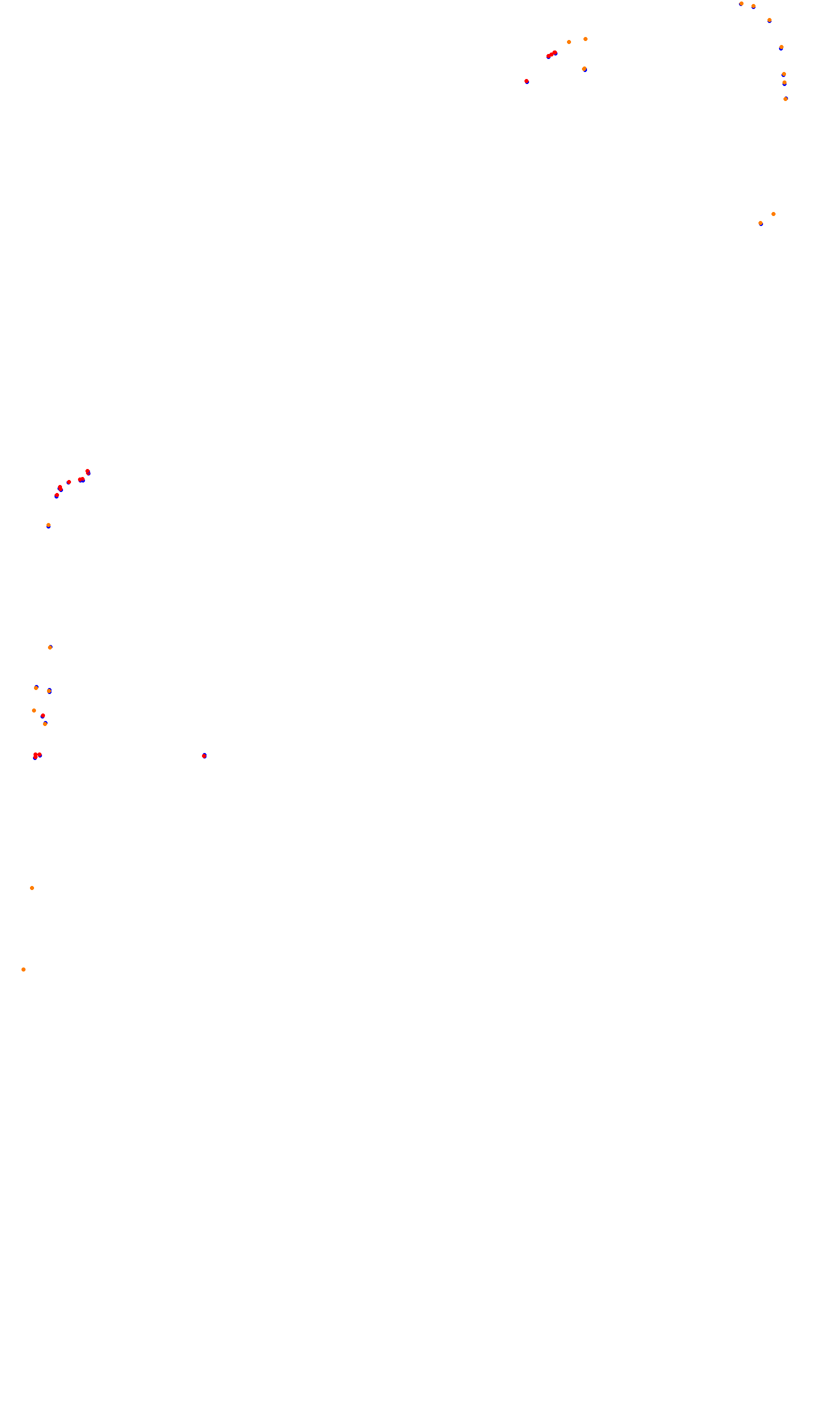 Monza OSRW collisions